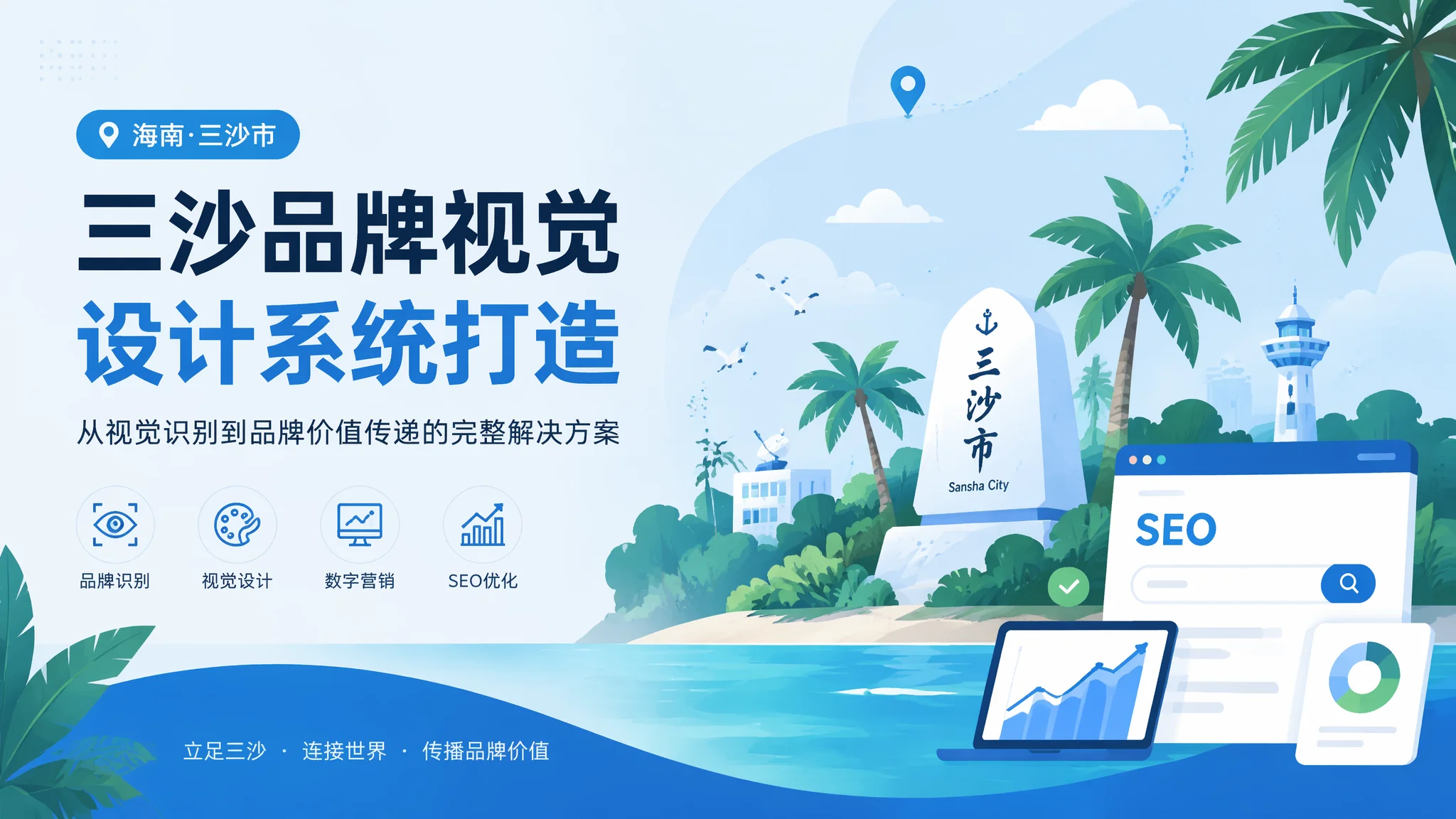 三沙品牌视觉设计：用视觉语言讲述品牌的独特故事