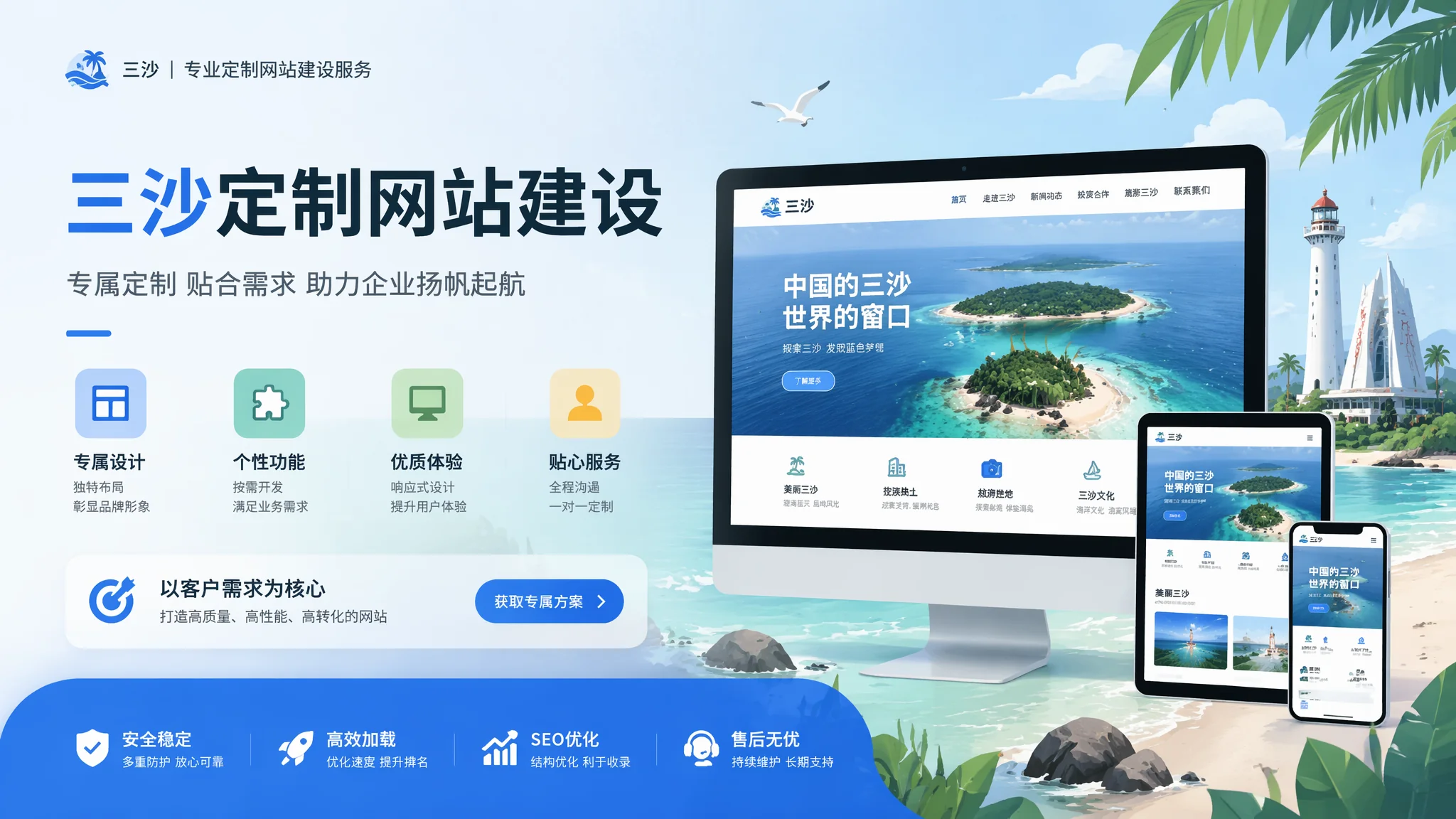 三沙定制网站怎么做？按行业定制的完整需求分析与开发流程