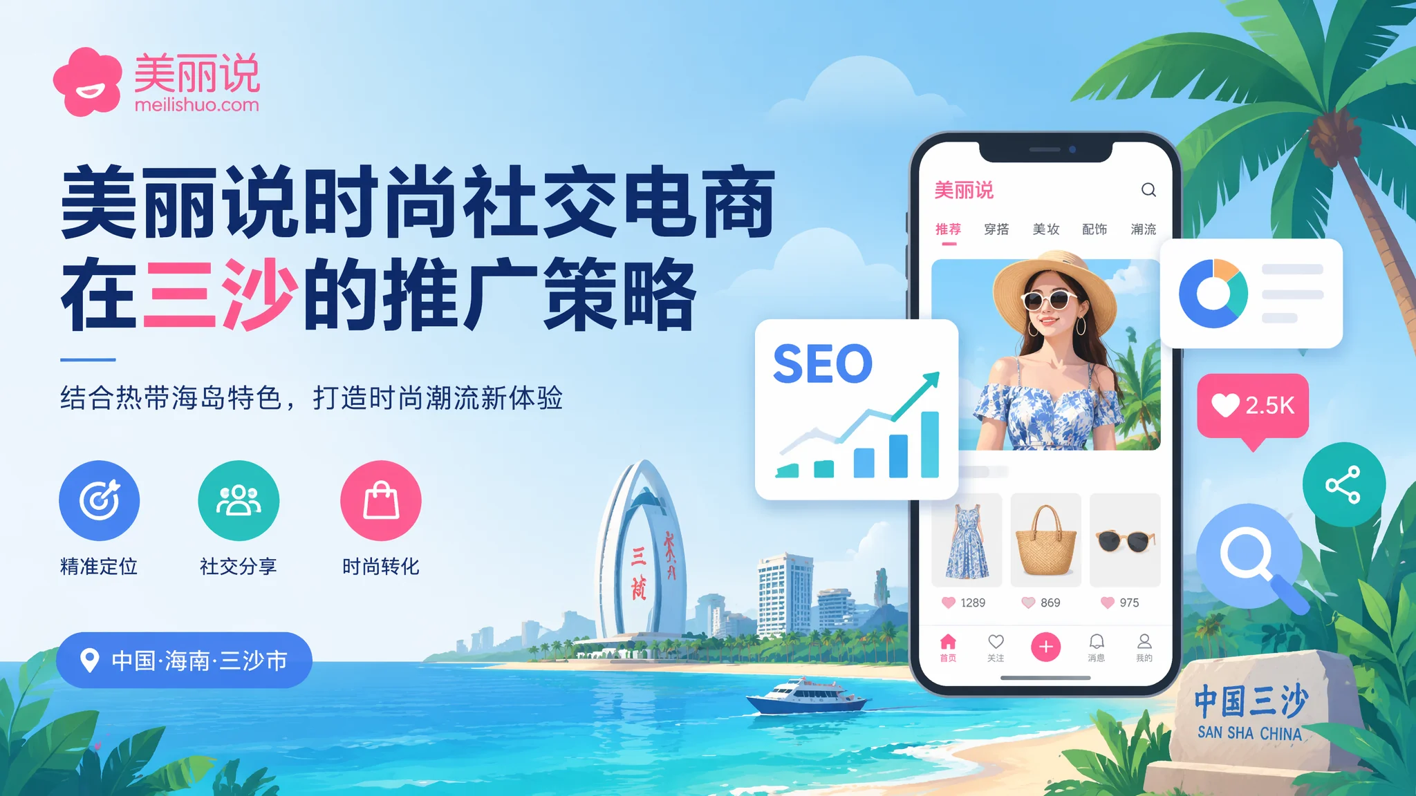 三沙美丽说推广全攻略：时尚电商引流变现完整路径