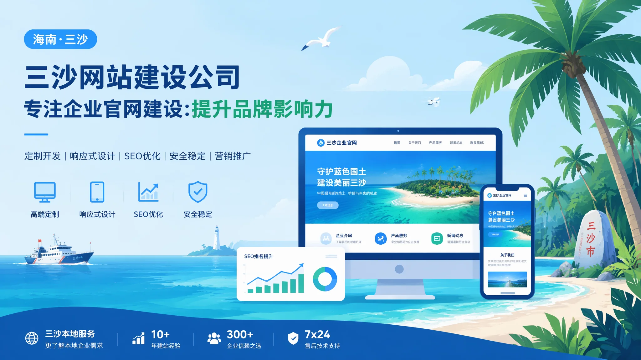 三沙官网建设公司怎么选？关键看这五点就够了