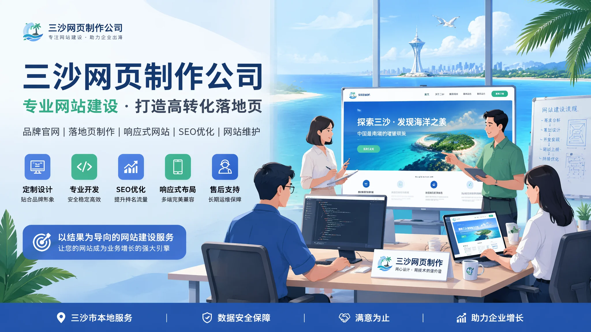 三沙网页制作公司服务解析：从价格陷阱到品质差异的全拆解