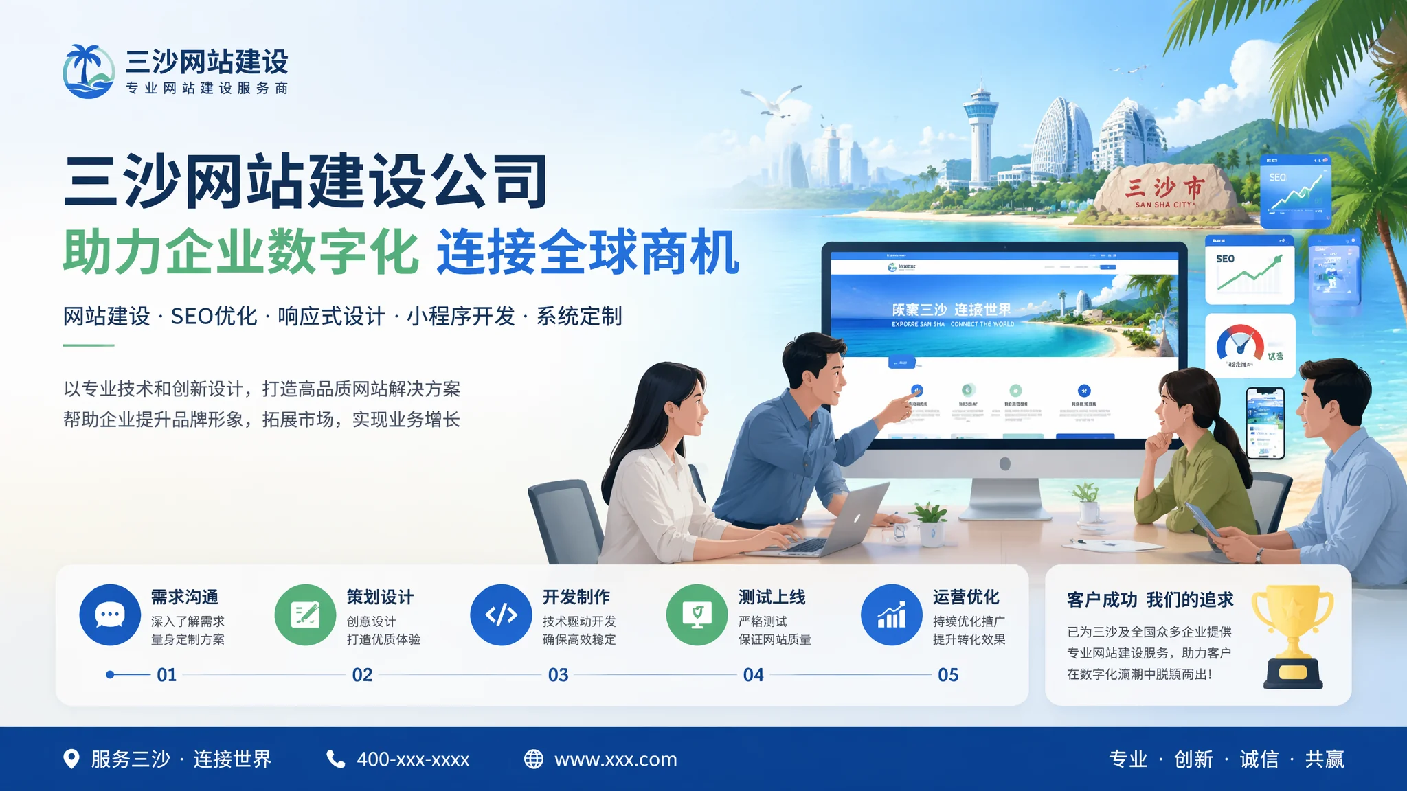 三沙建网站公司实力甄别：避开皮包公司的六个反直觉信号