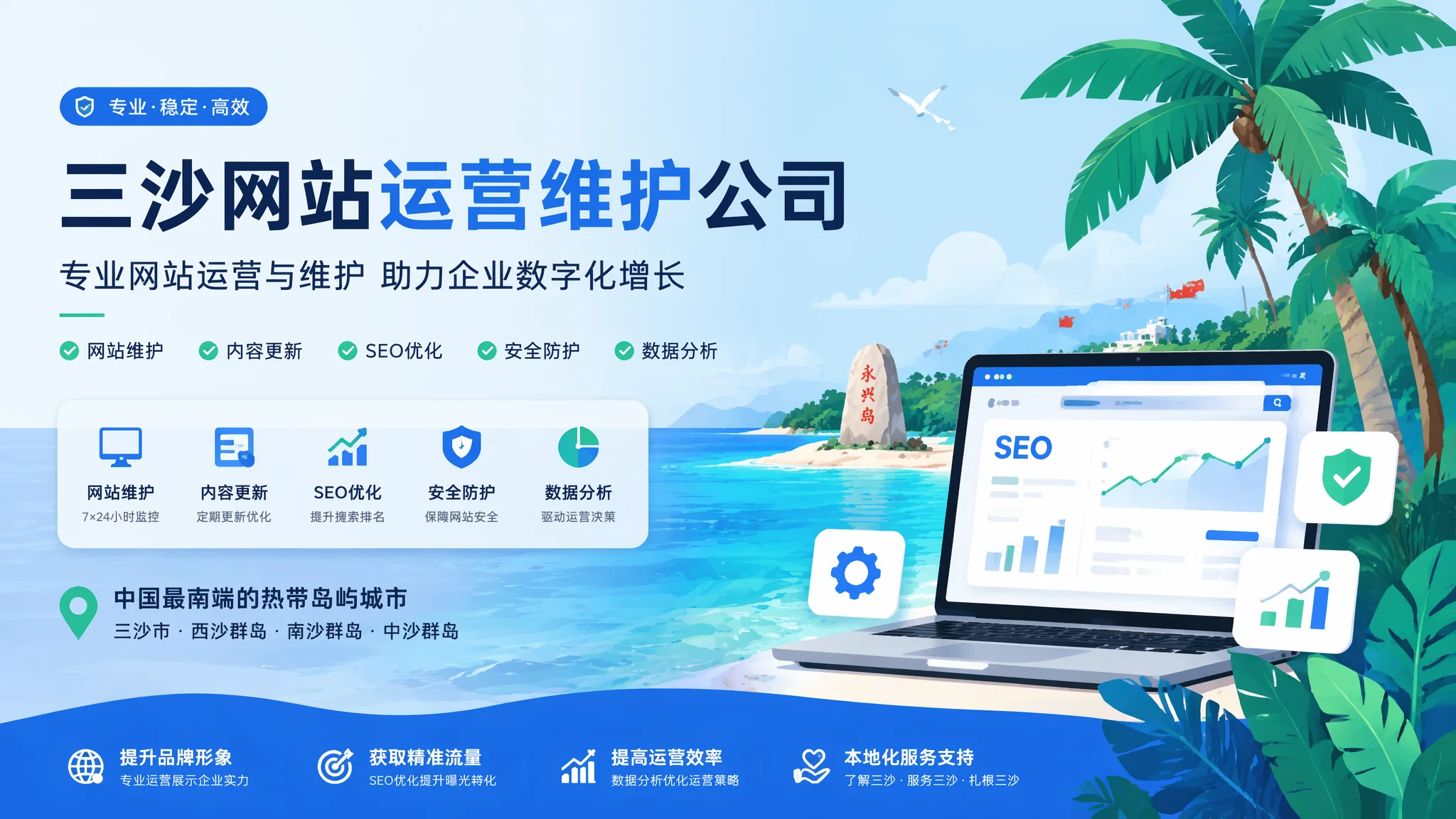 三沙网站运营公司怎么找？代运营服务选择全攻略