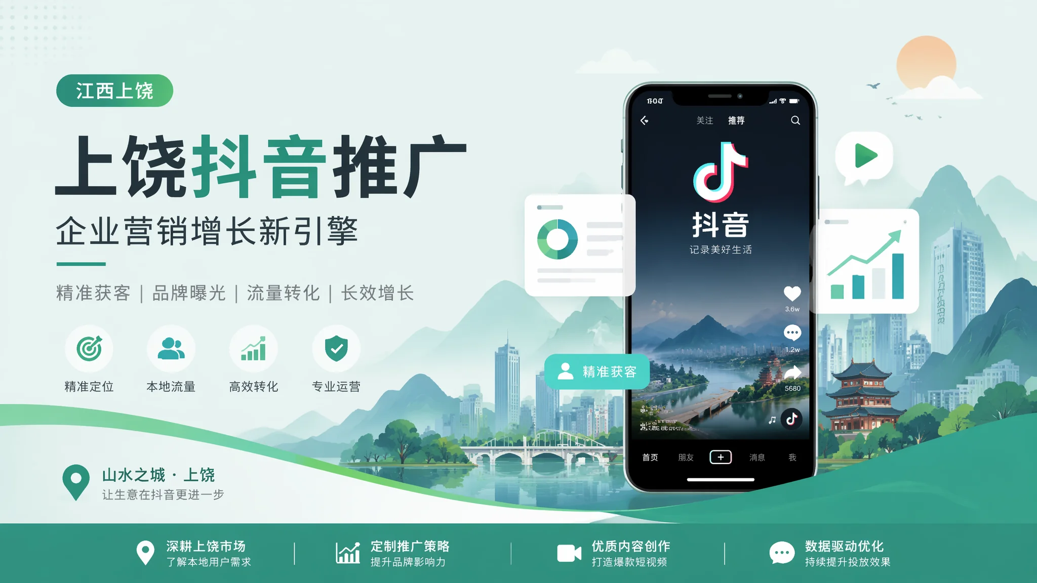 上饶抖音推广从0到1实战指南：本地企业获客的新蓝海