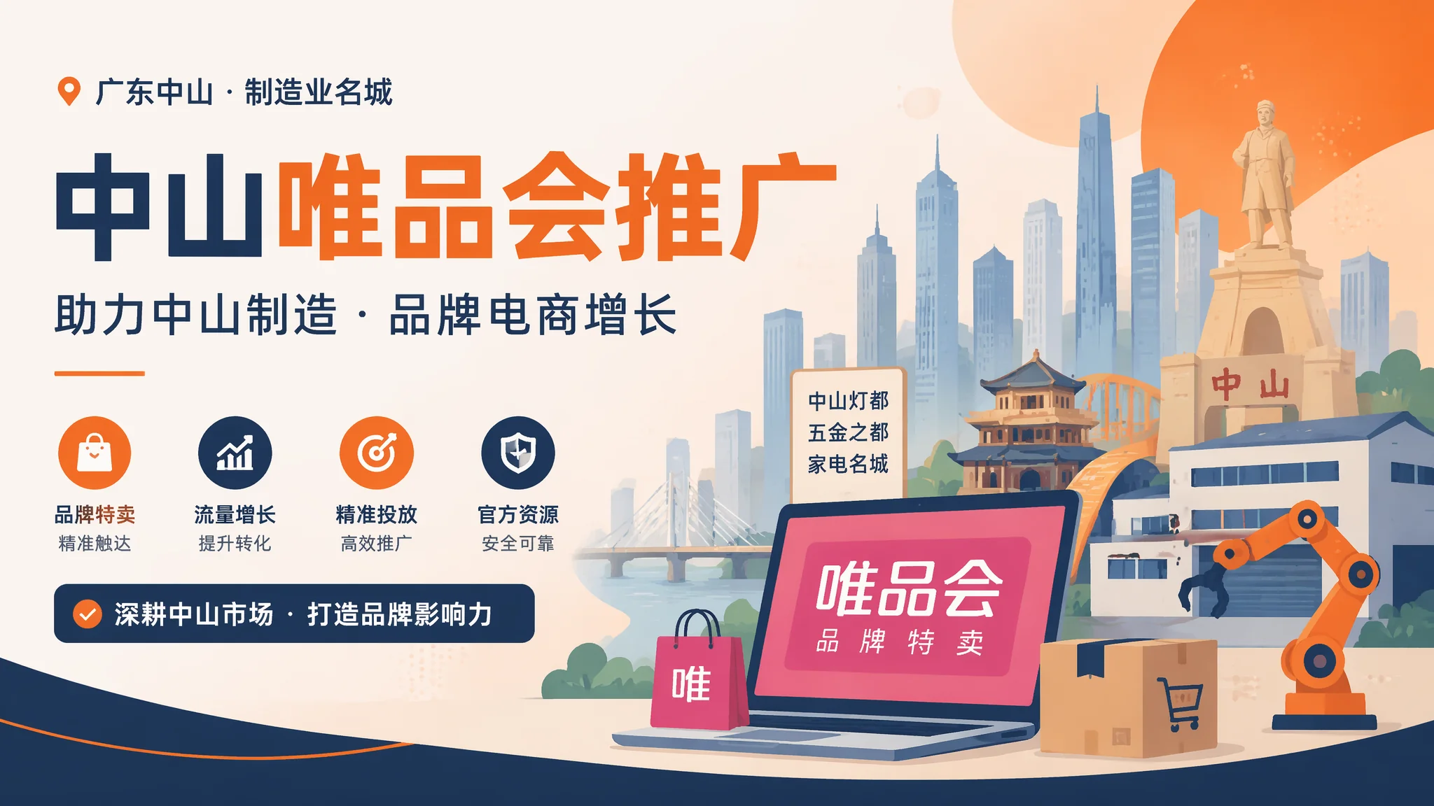 中山唯品会推广怎么做？品牌特卖平台低成本获客全攻略