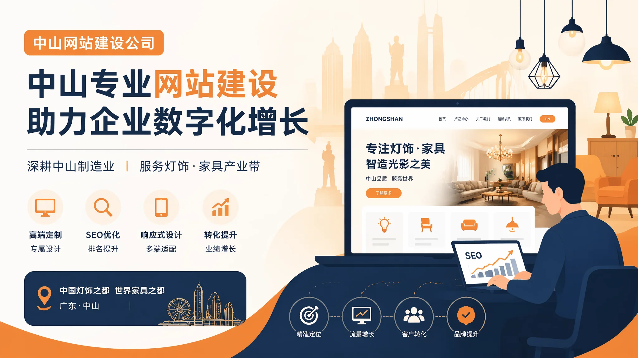 中山建网站公司怎么查底细？天眼查+站长工具的7步验证法