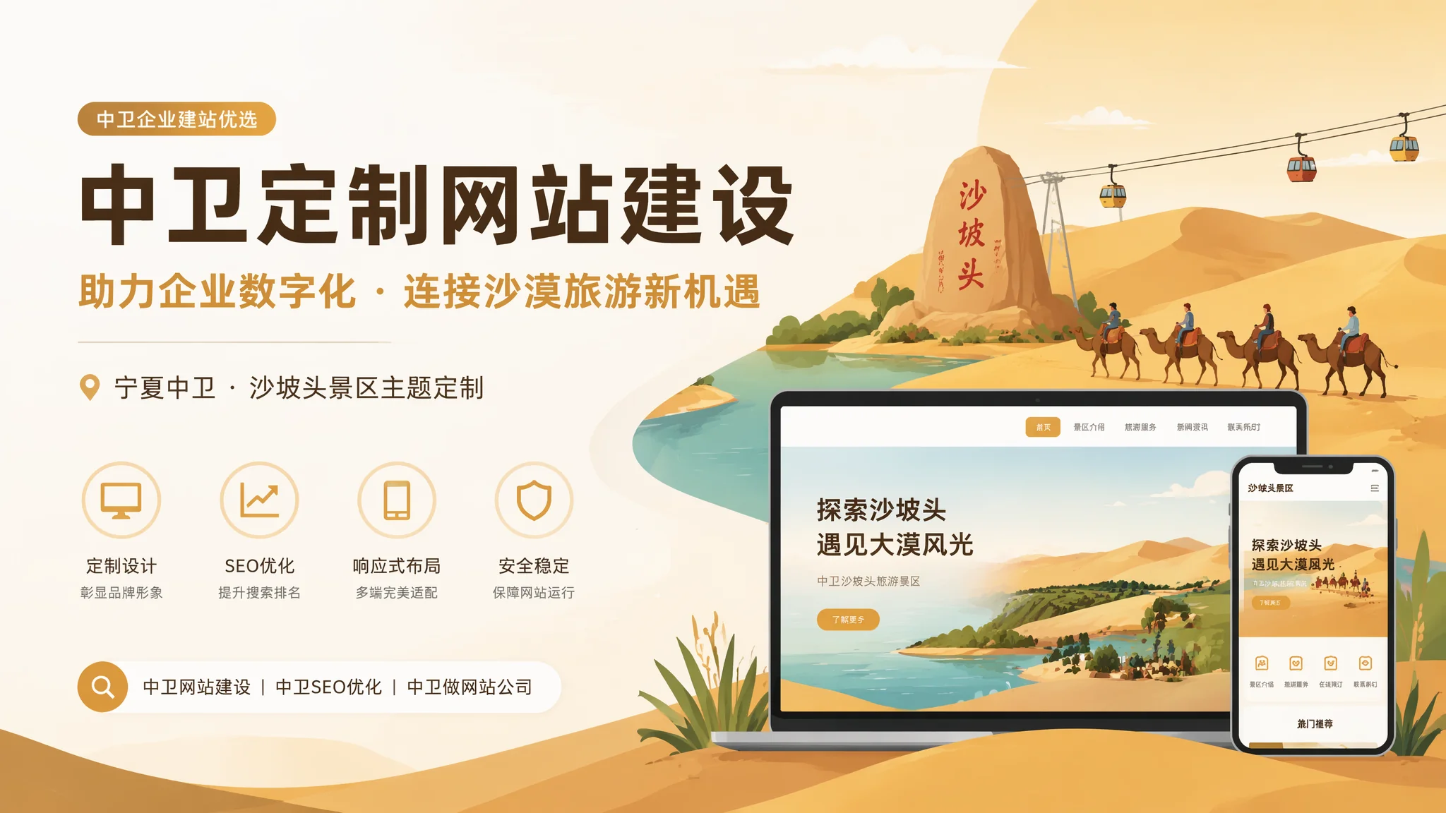 中卫定制网站和模板站哪个更划算？3张表给你算清楚