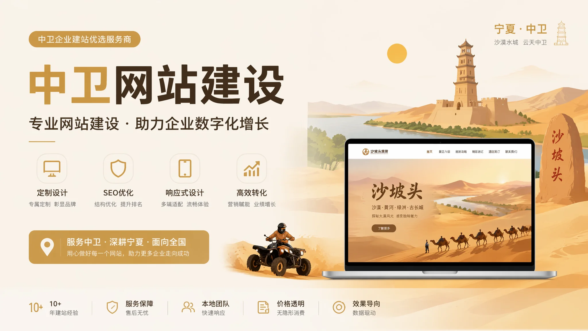 中卫建网站避坑实录：老站长亲身经历过的5个大坑