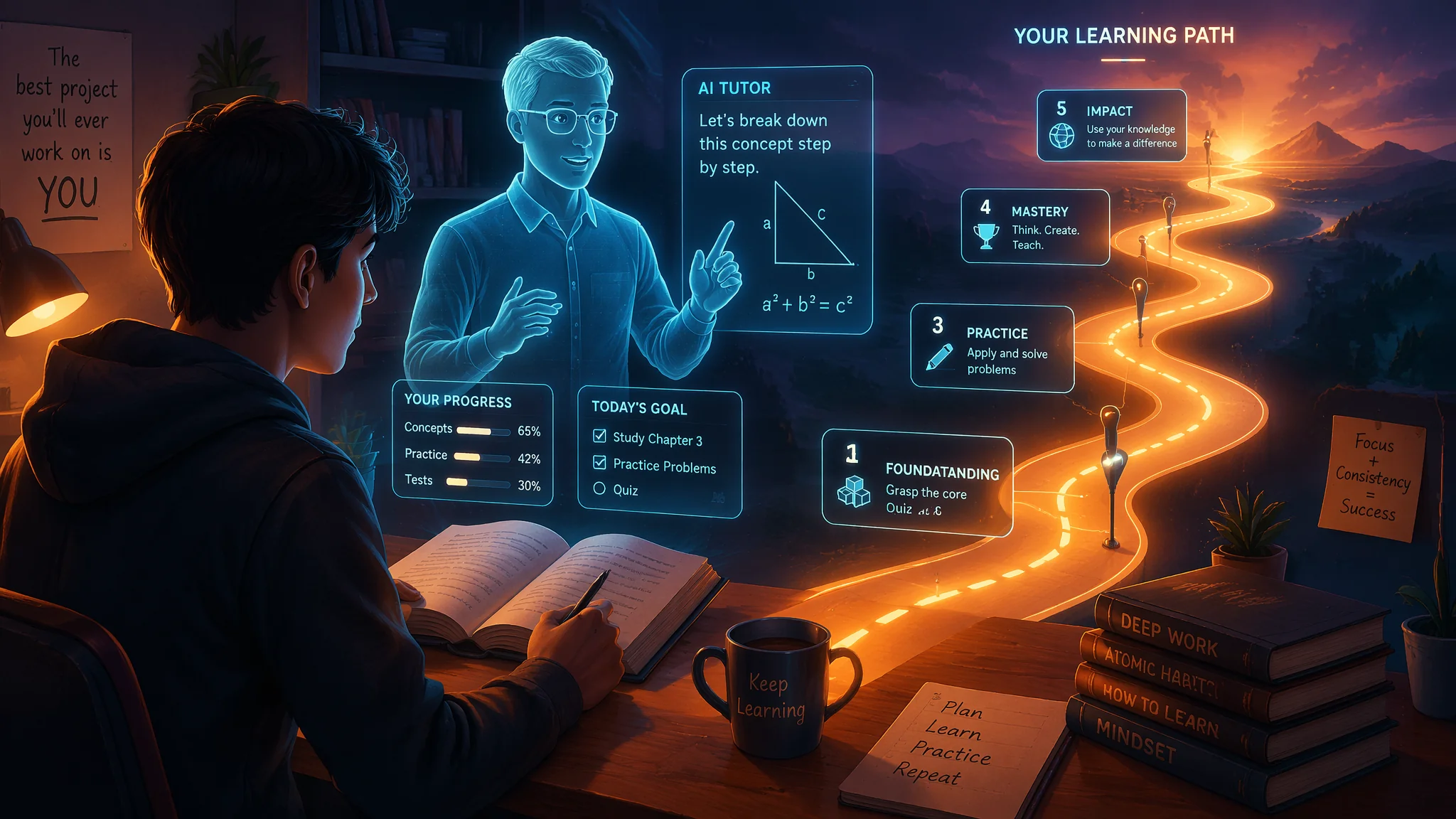 AI时代的自学方法：用AI辅助学任何新技能的完整框架