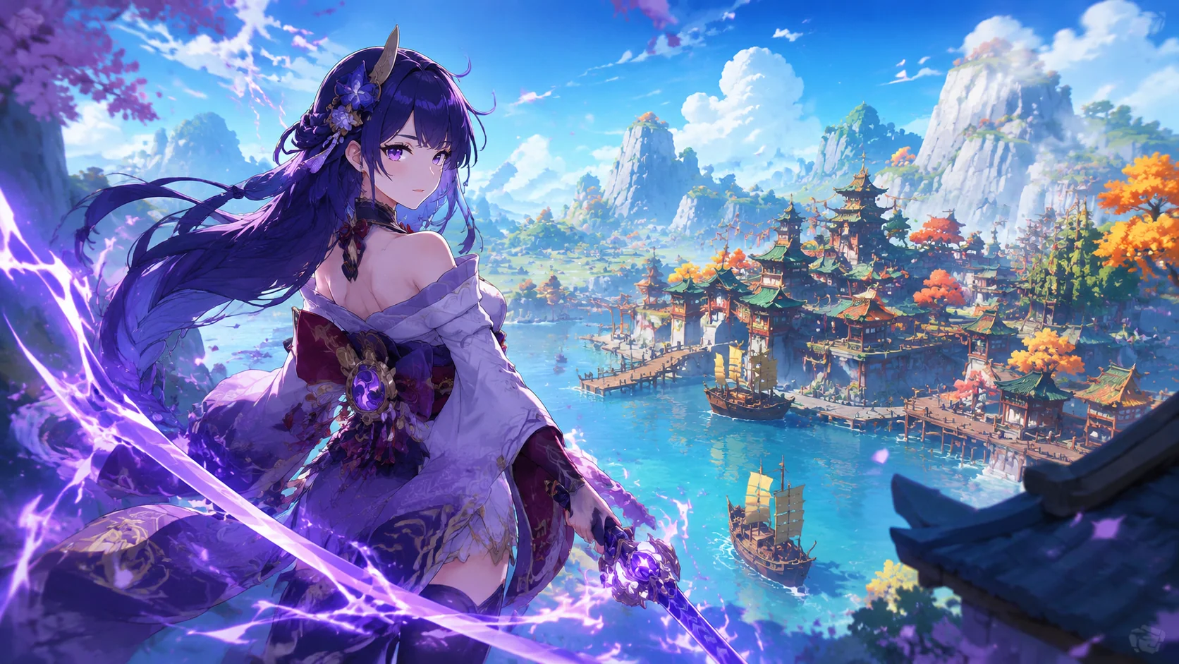 AI绘画原神角色教程：画出你最喜欢的提瓦特大陆角色
