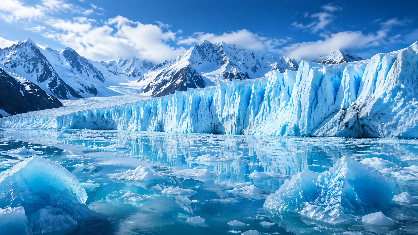冰川AI绘画教程：冰雪世界和极地风光的画法