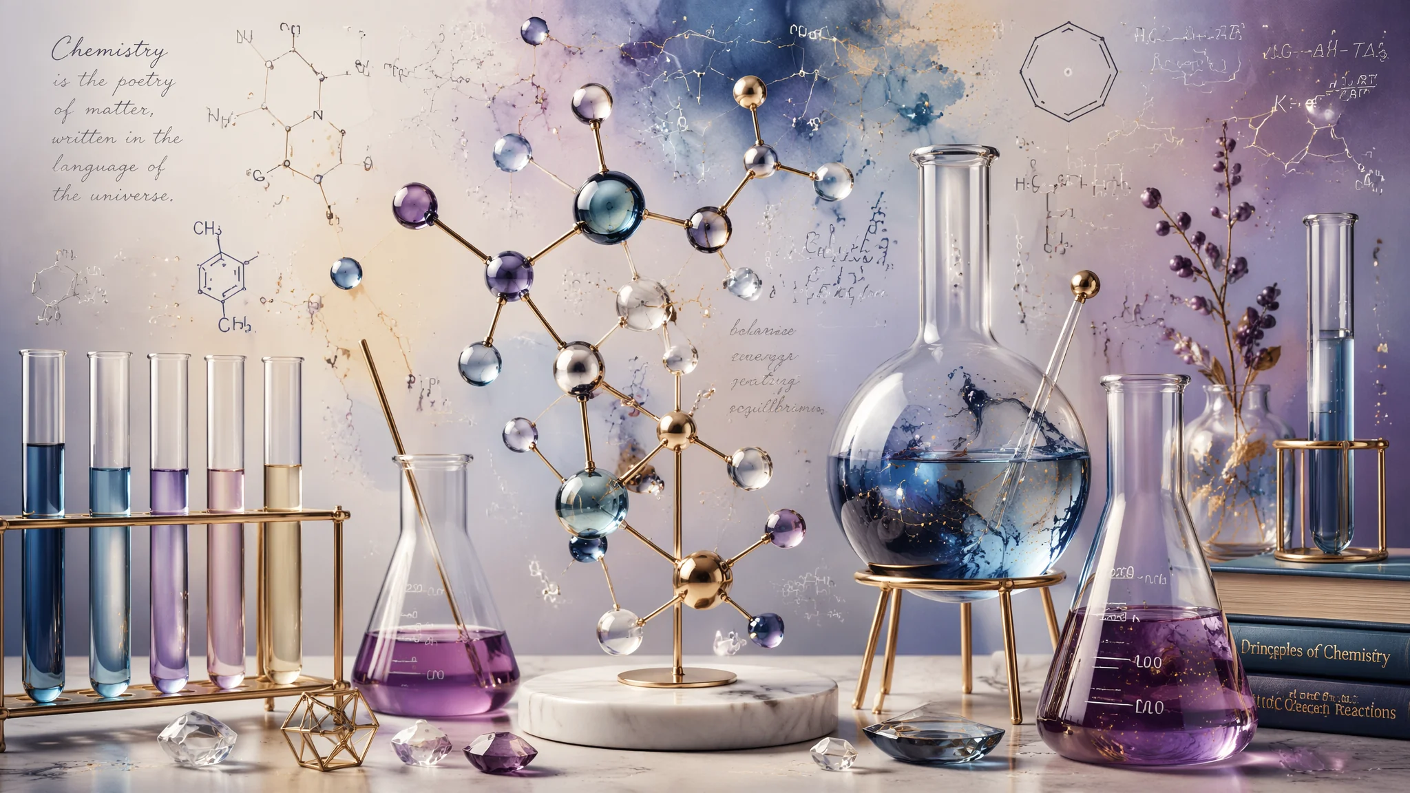 AI绘画化学元素教程：科学主题的创意视觉表达