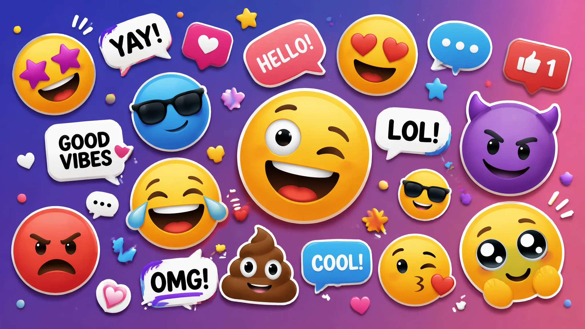 AI绘画Emoji艺术教程：表情符号的创意视觉设计