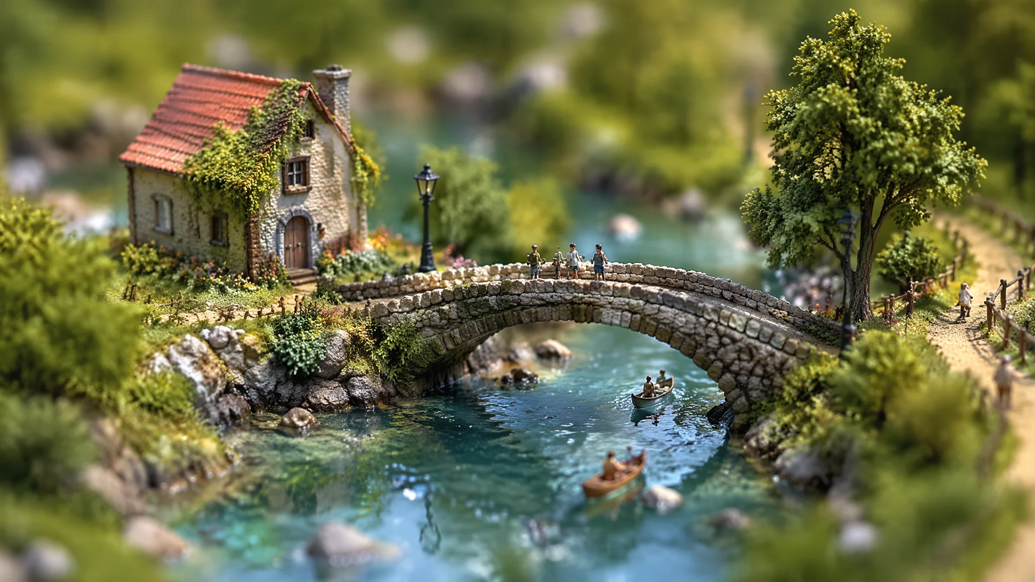 AI绘画微缩教程：微型世界和袖珍景观的创意画法