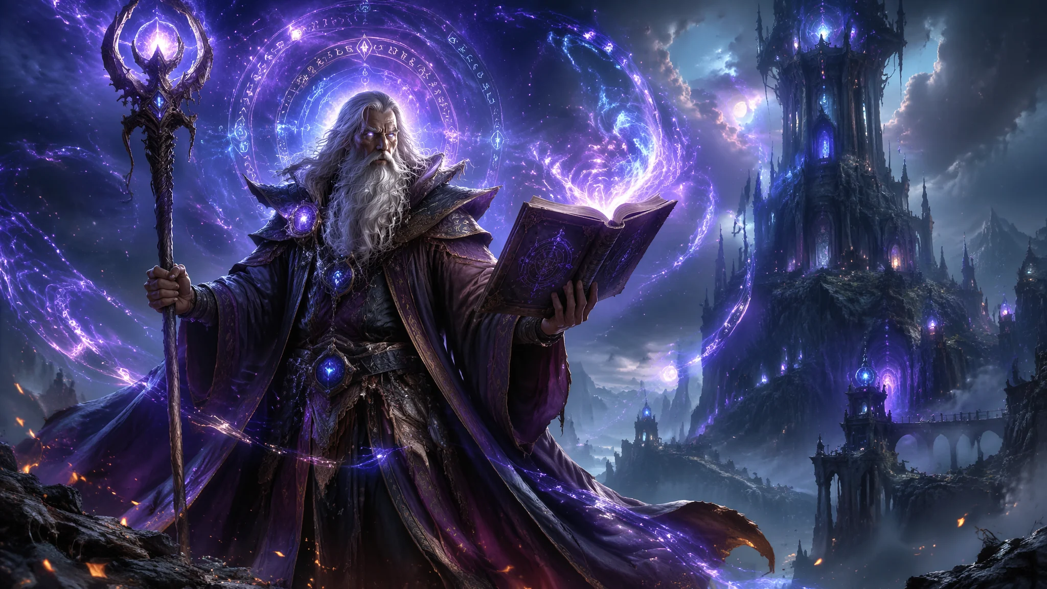 巫师绘画AI教程：魔法师和奇幻角色的神秘画法