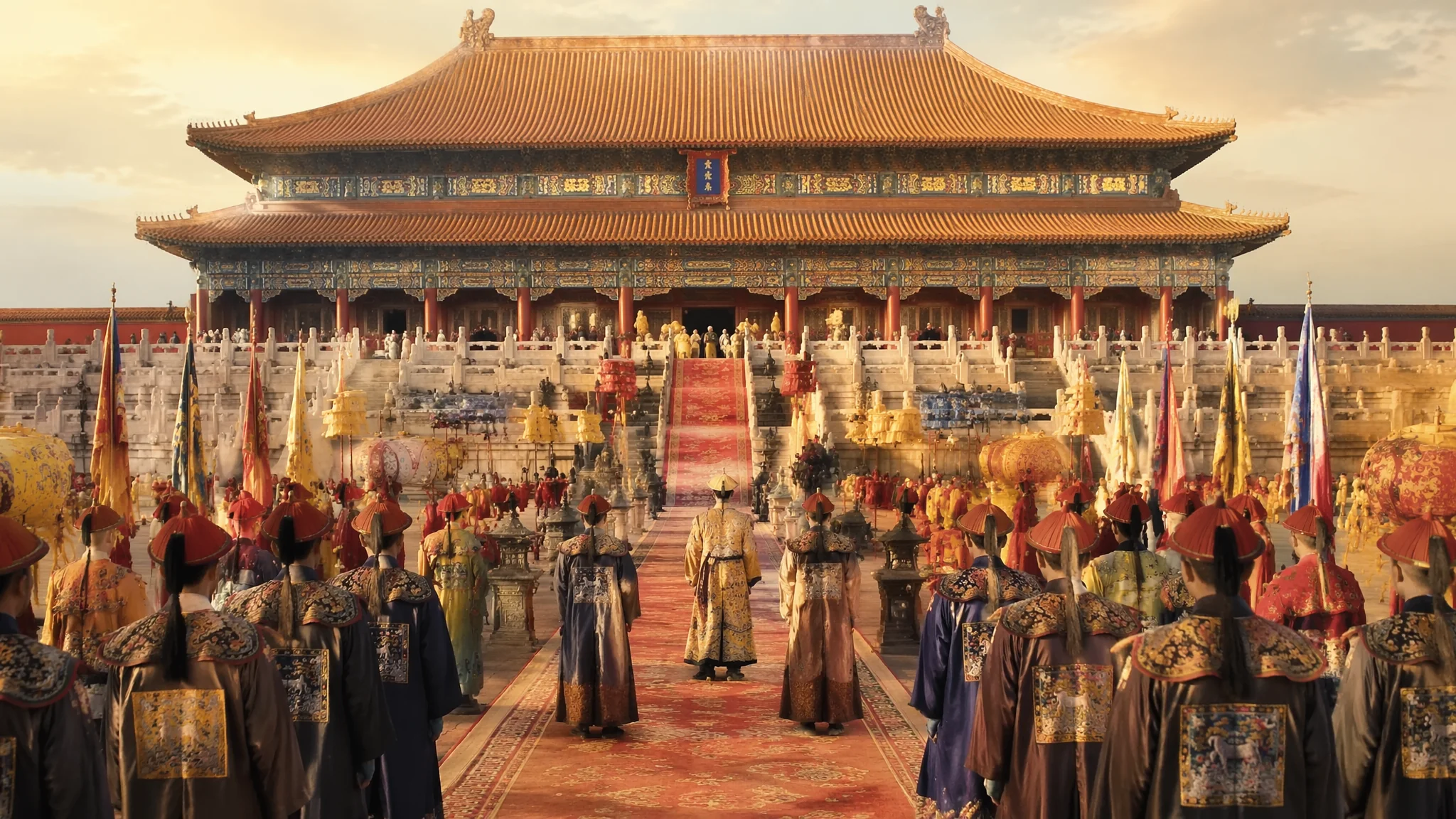 清宫AI绘画教程：清朝宫廷风格和古装角色的画法 - FlowPix