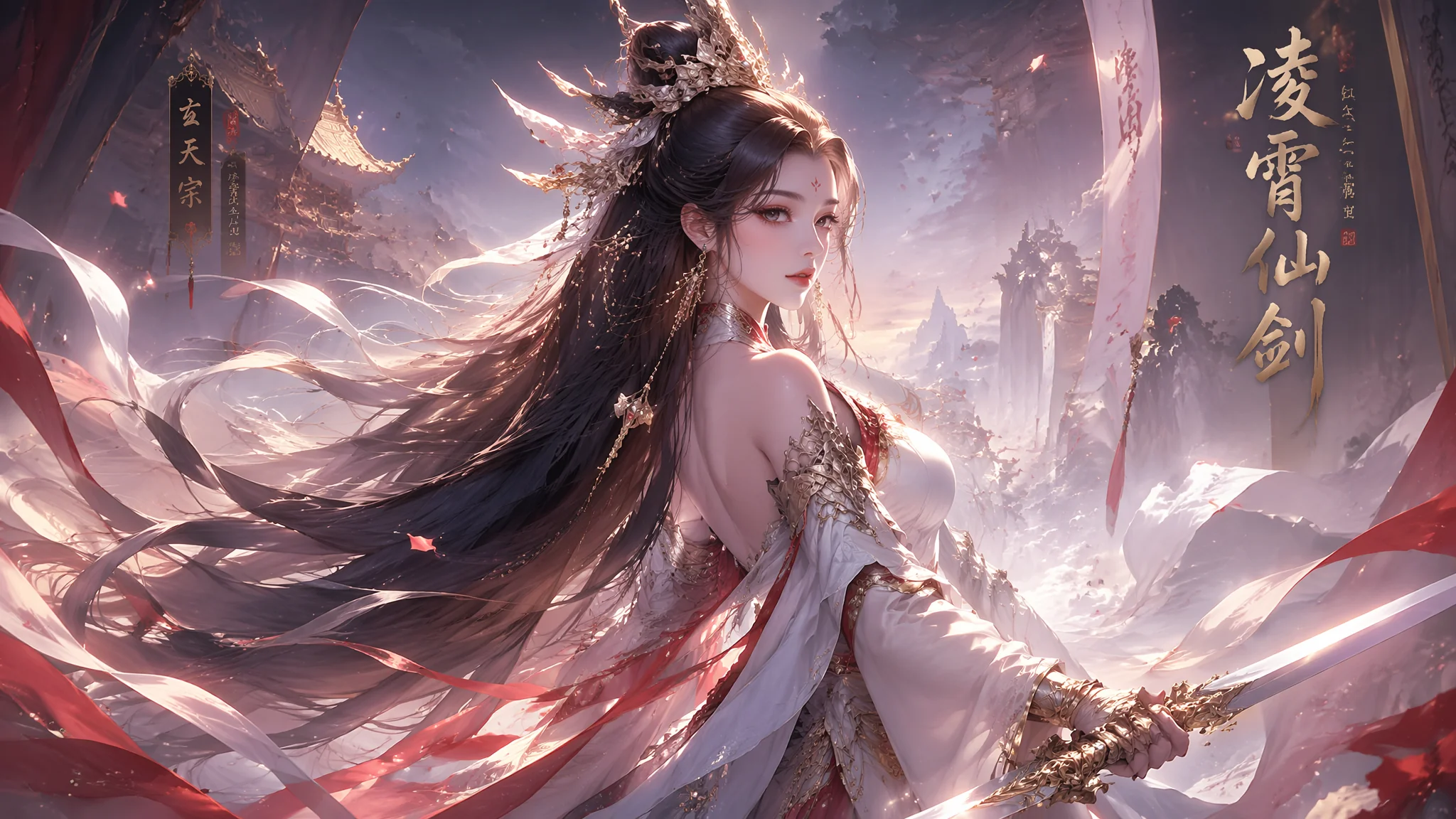 国漫女神AI绘画教程