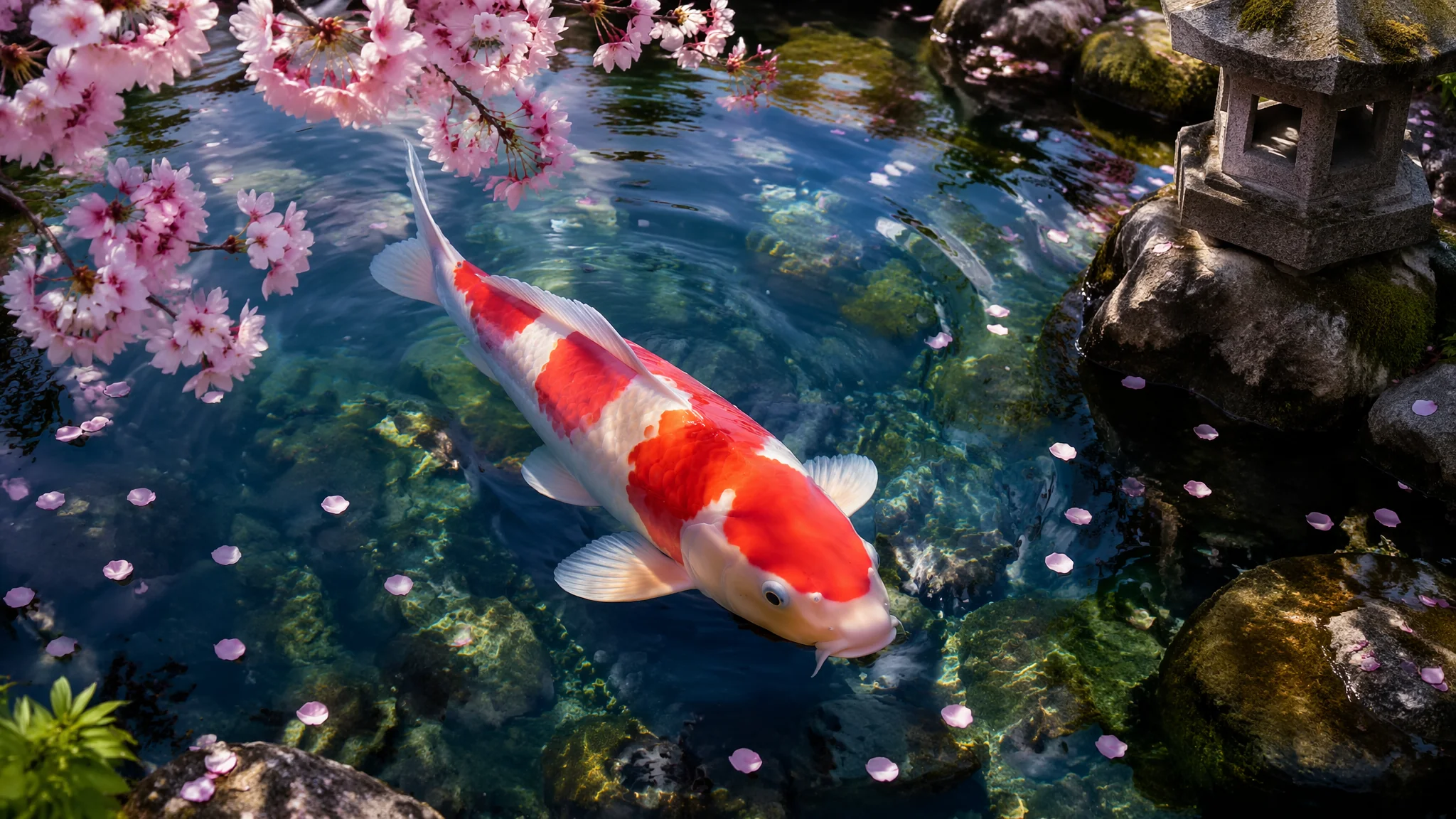 AI绘画锦鲤教程：从红白大正到鱼缸写意的好运锦鲤Prompt全攻略