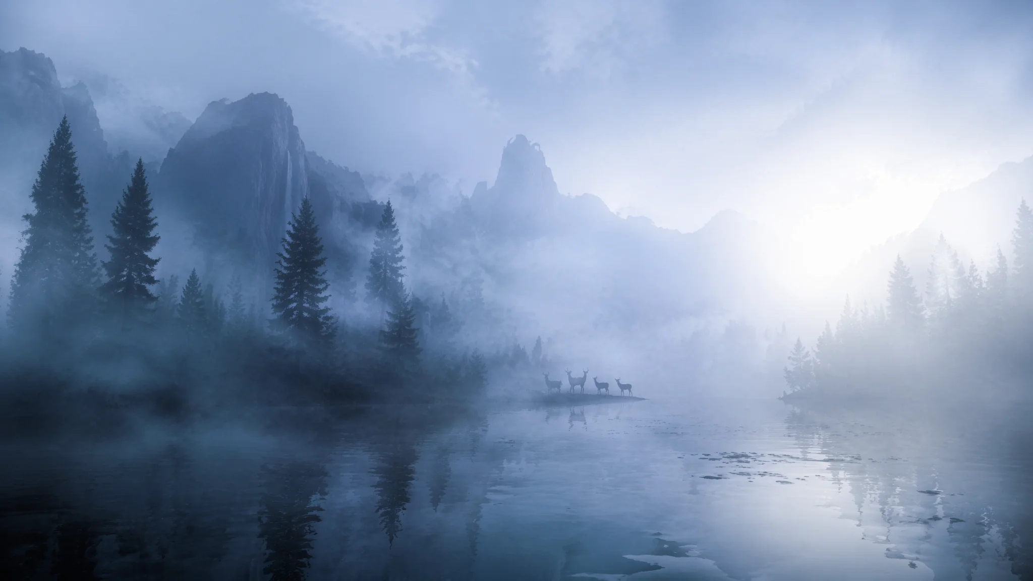 AI鬼魂幽灵绘画：透明飘渺与灵异氛围的超自然视觉表现技法