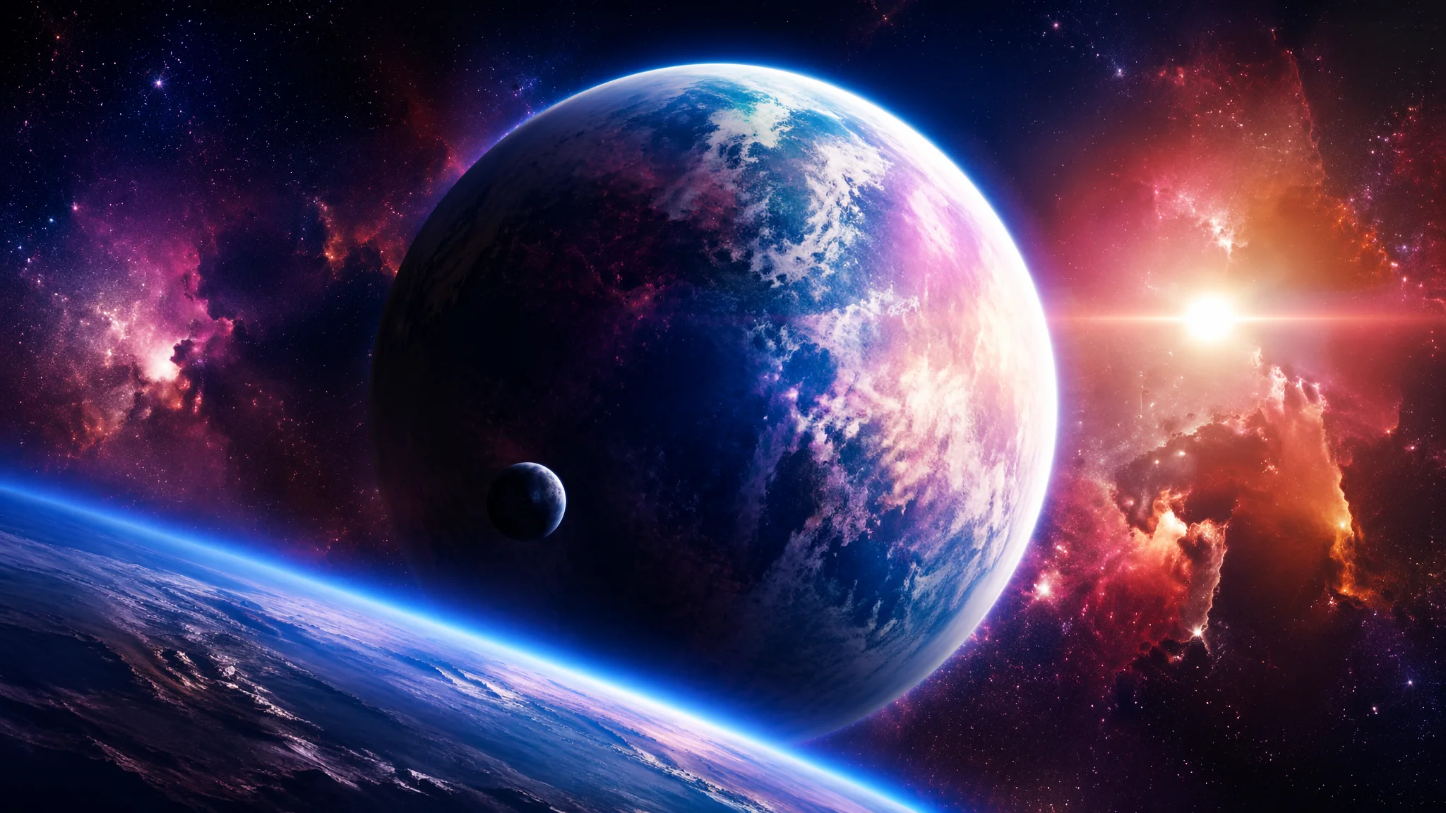 AI星球太空绘画：宇宙天体与星际奇观的宏大视觉创作教程