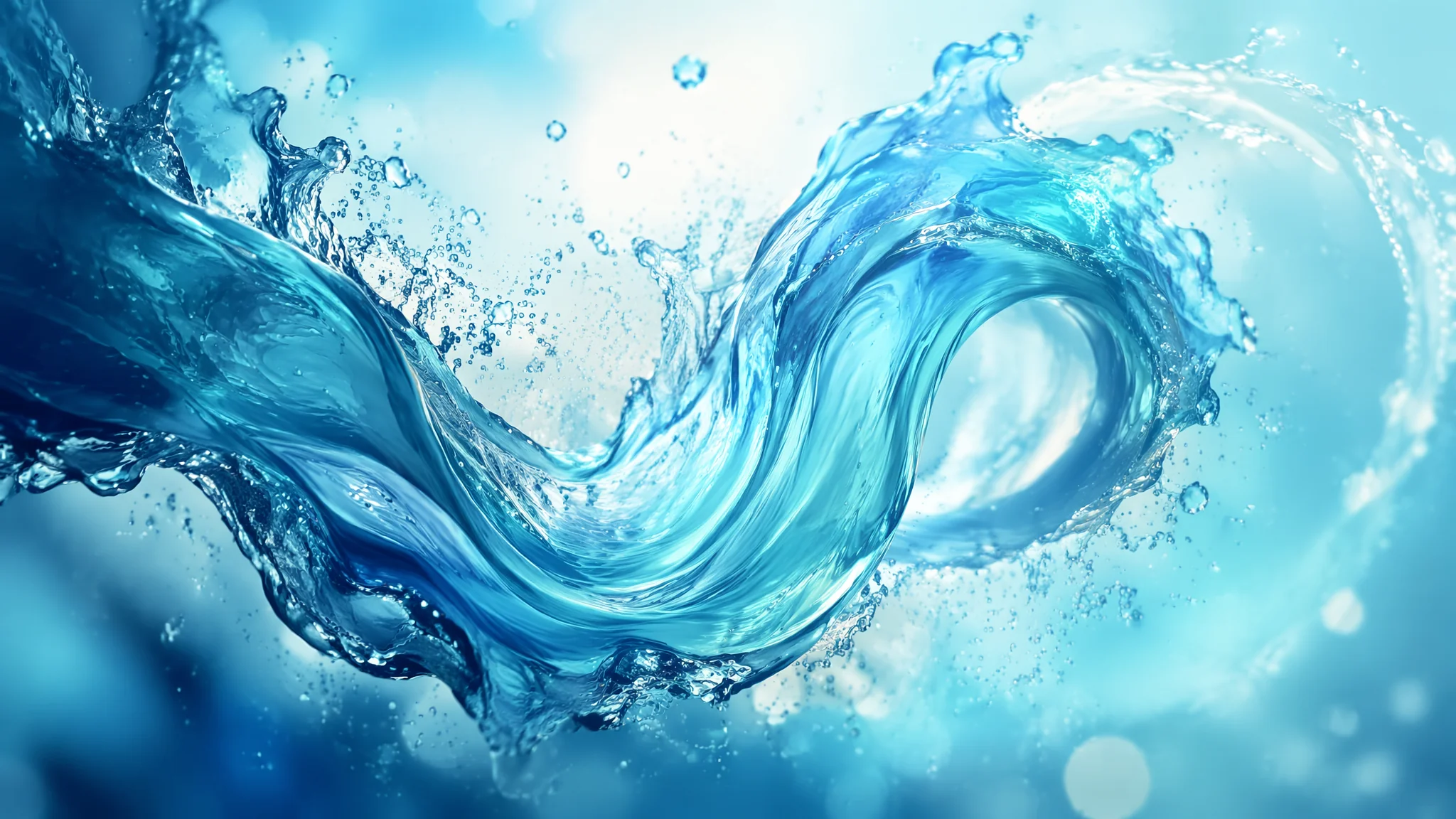 AI水元素绘画：流动液态与透明折射的视觉表现全攻略