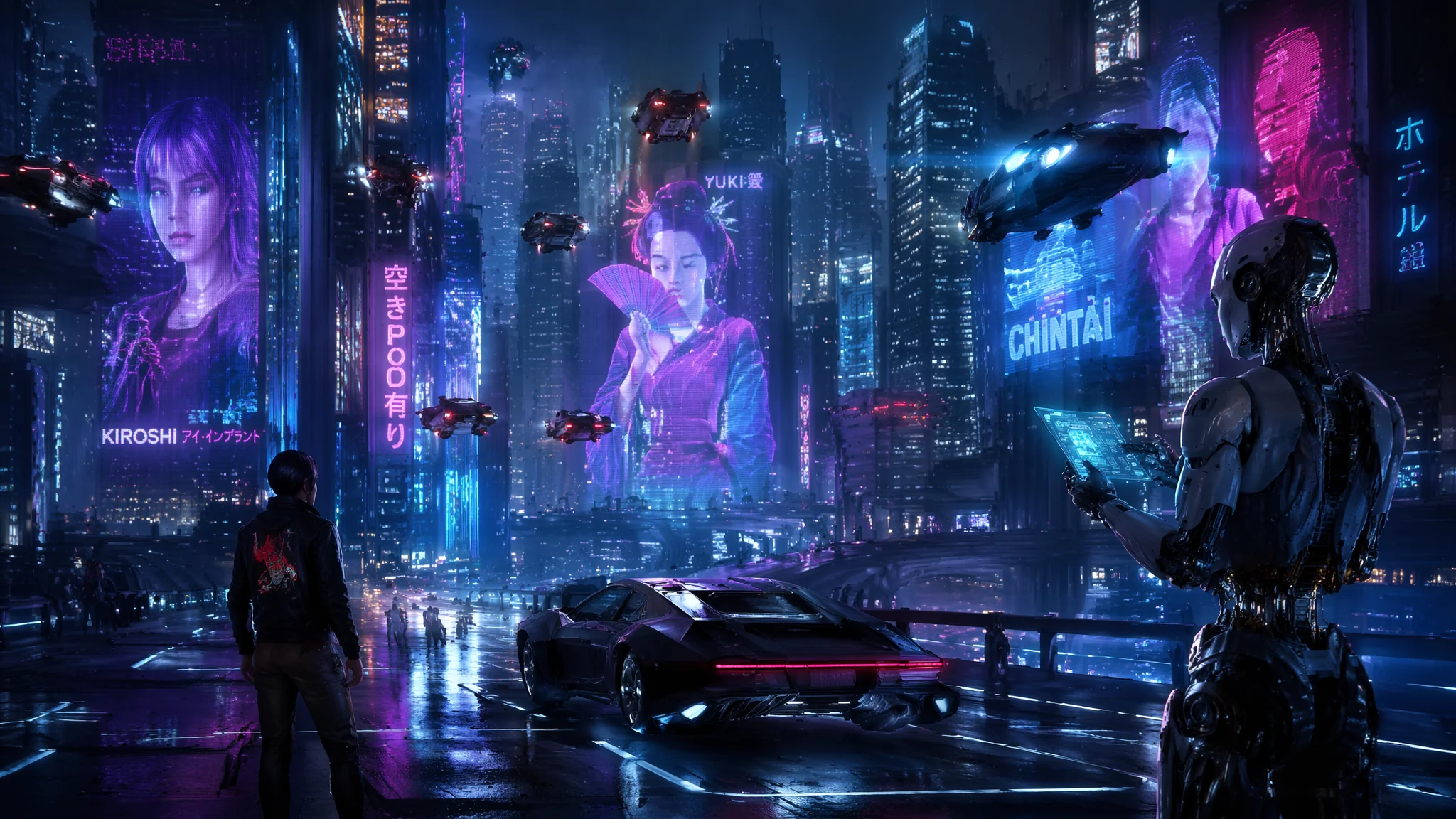 AI未来科技绘画进阶：人工智能与明日世界的前沿概念视觉设计