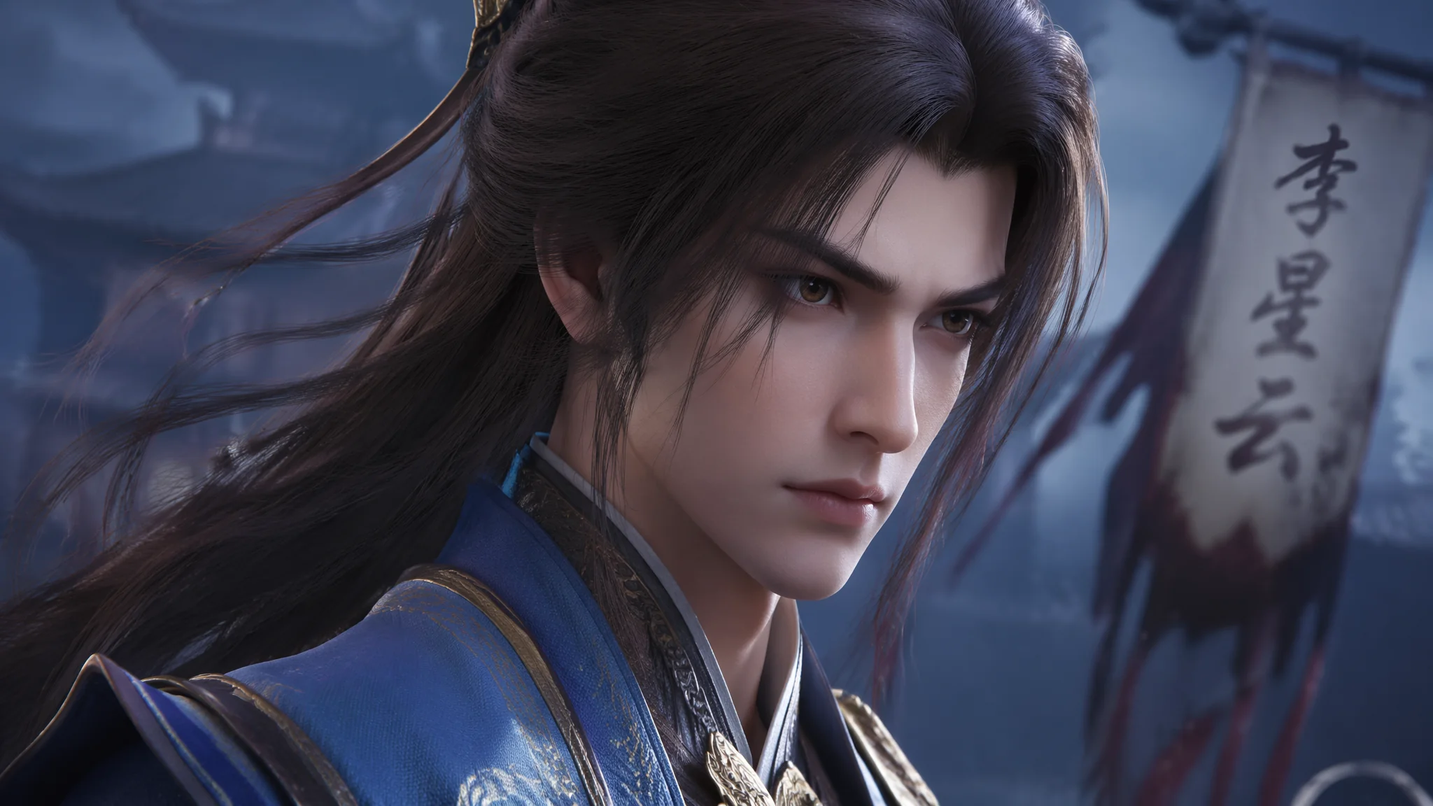 AI李星云绘画：画江湖之不良帅的帅气形象与武侠气质角色创作