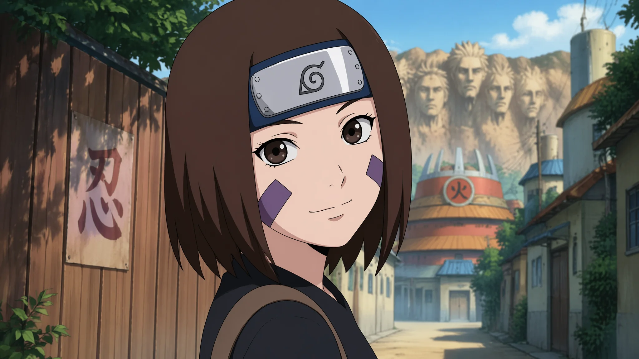 AI火影忍者琳绘画：NARUTO经典女性角色的温柔形象精准还原