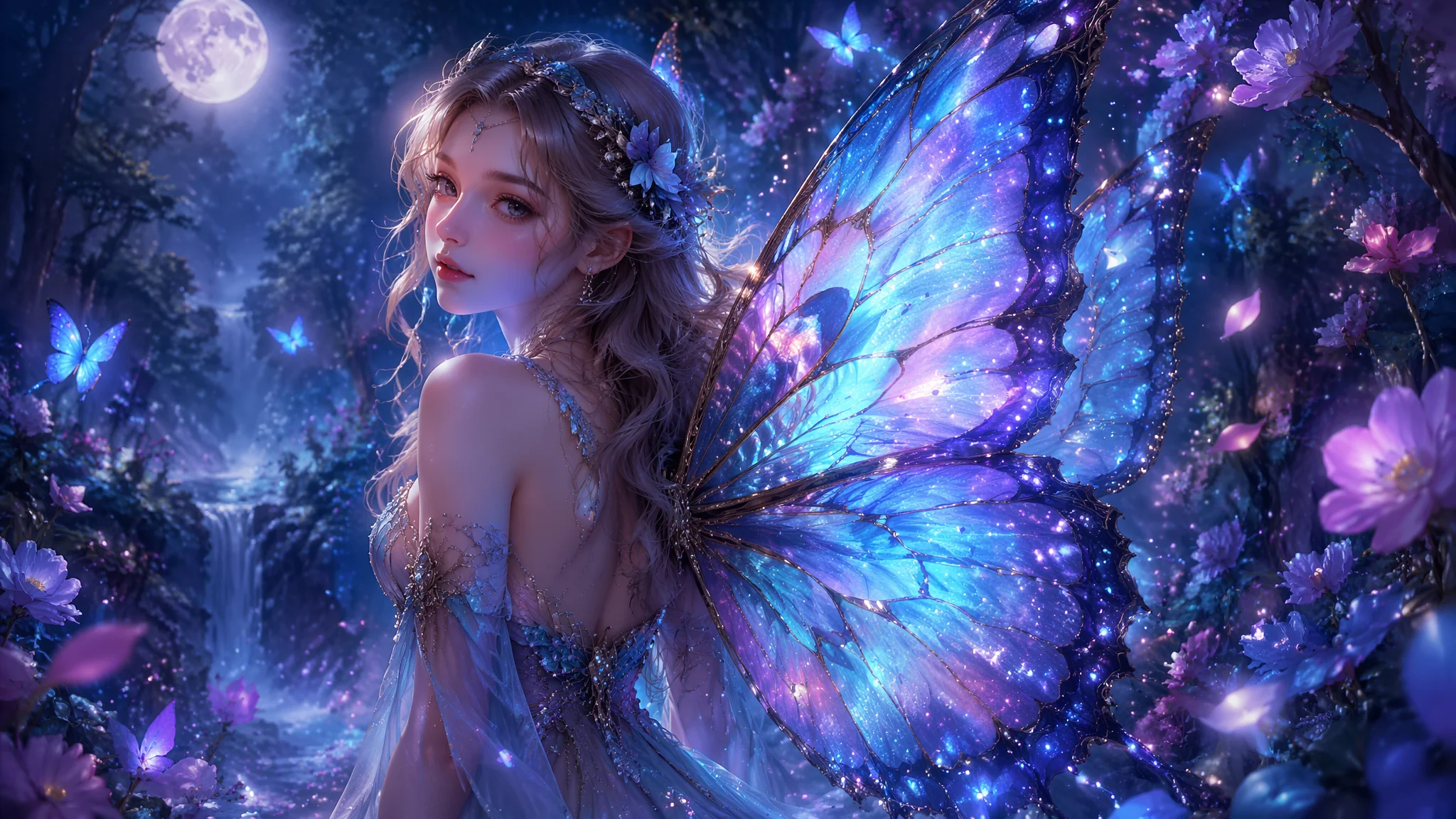 蝴蝶仙子AI绘画：梦幻蝶翼与精灵角色的关键词设计指南