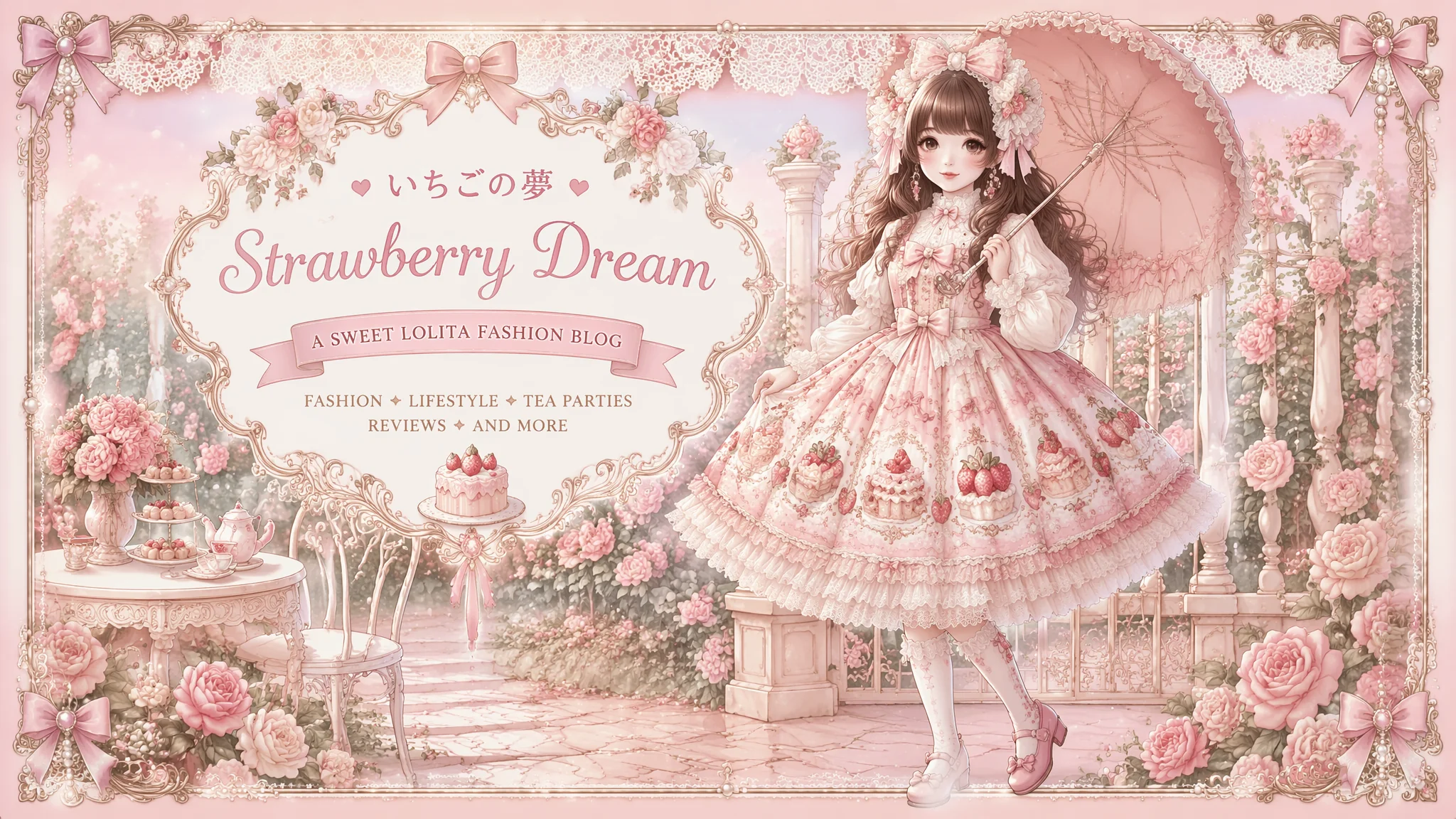 AI绘画洛丽塔风格：甜美Lolita与可爱角色的关键词指南