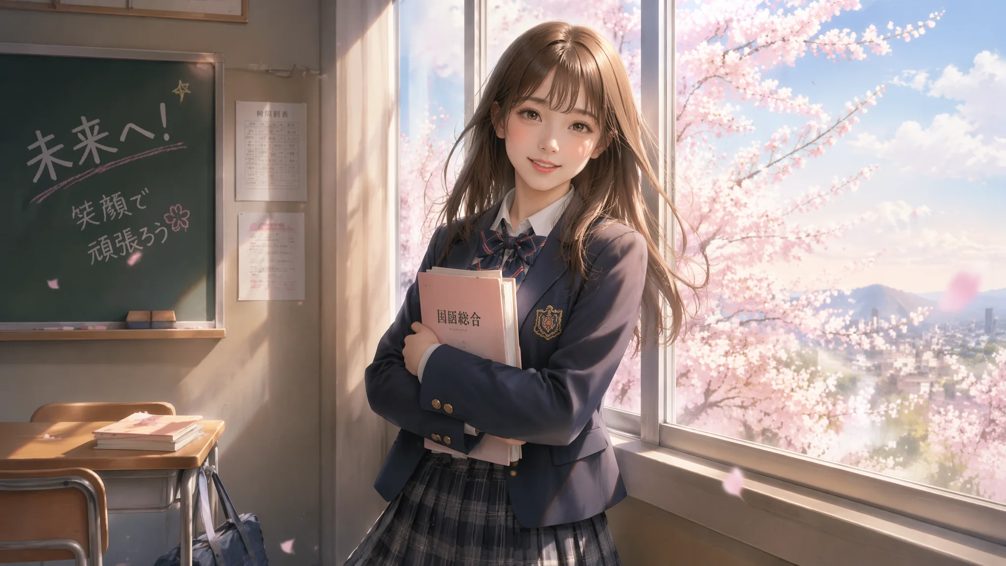 校园女生AI绘画关键词：日系JK到韩系校服的青春角色设计