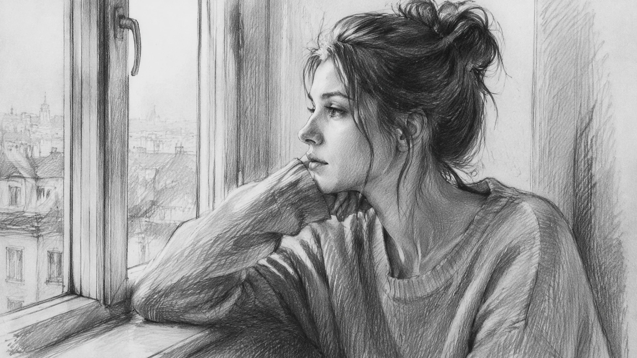 AI绘画铅笔风格怎么画？素描质感的提示词技巧