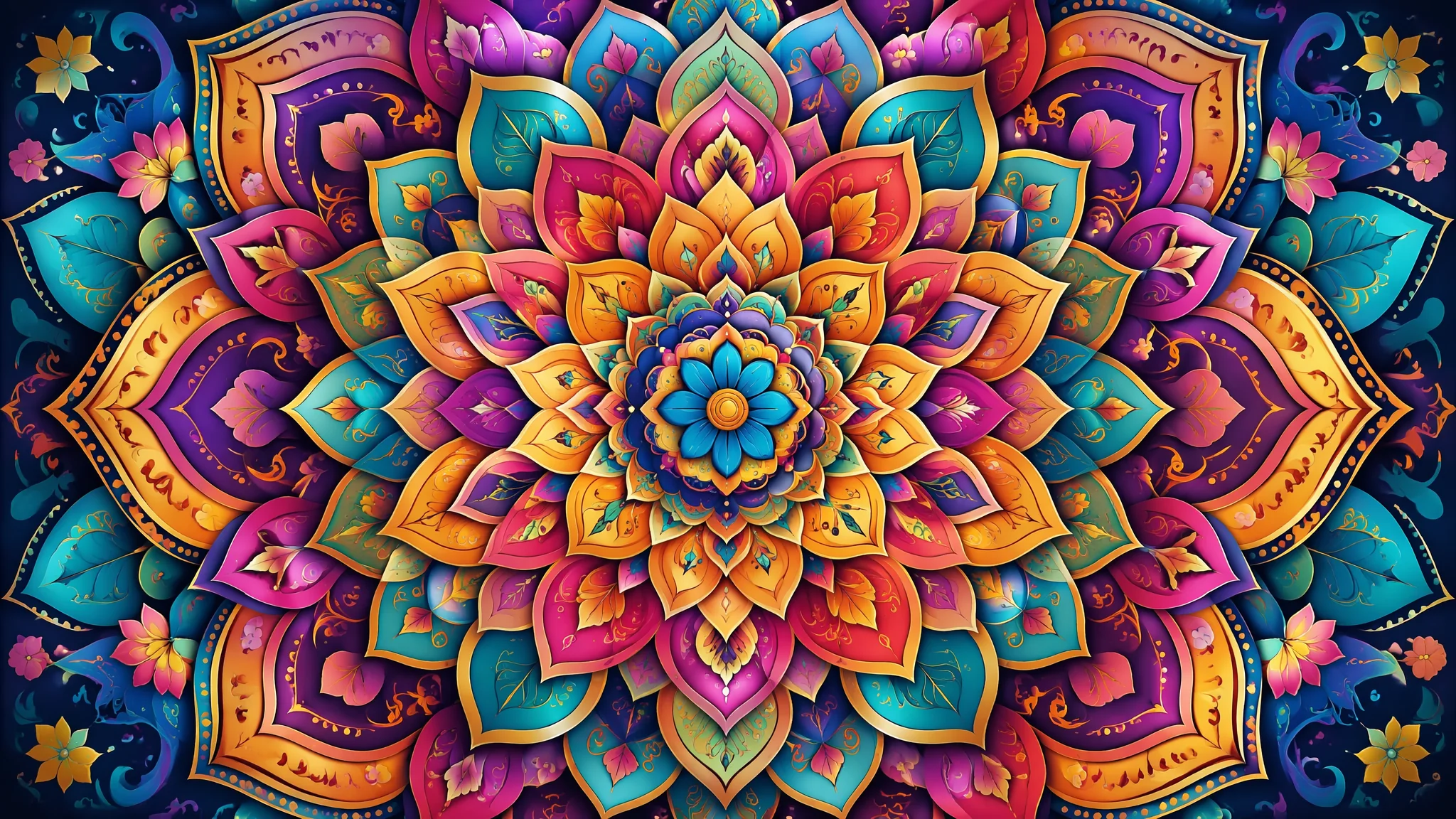 AI对称图案绘画怎么画？对称构图的提示词技巧