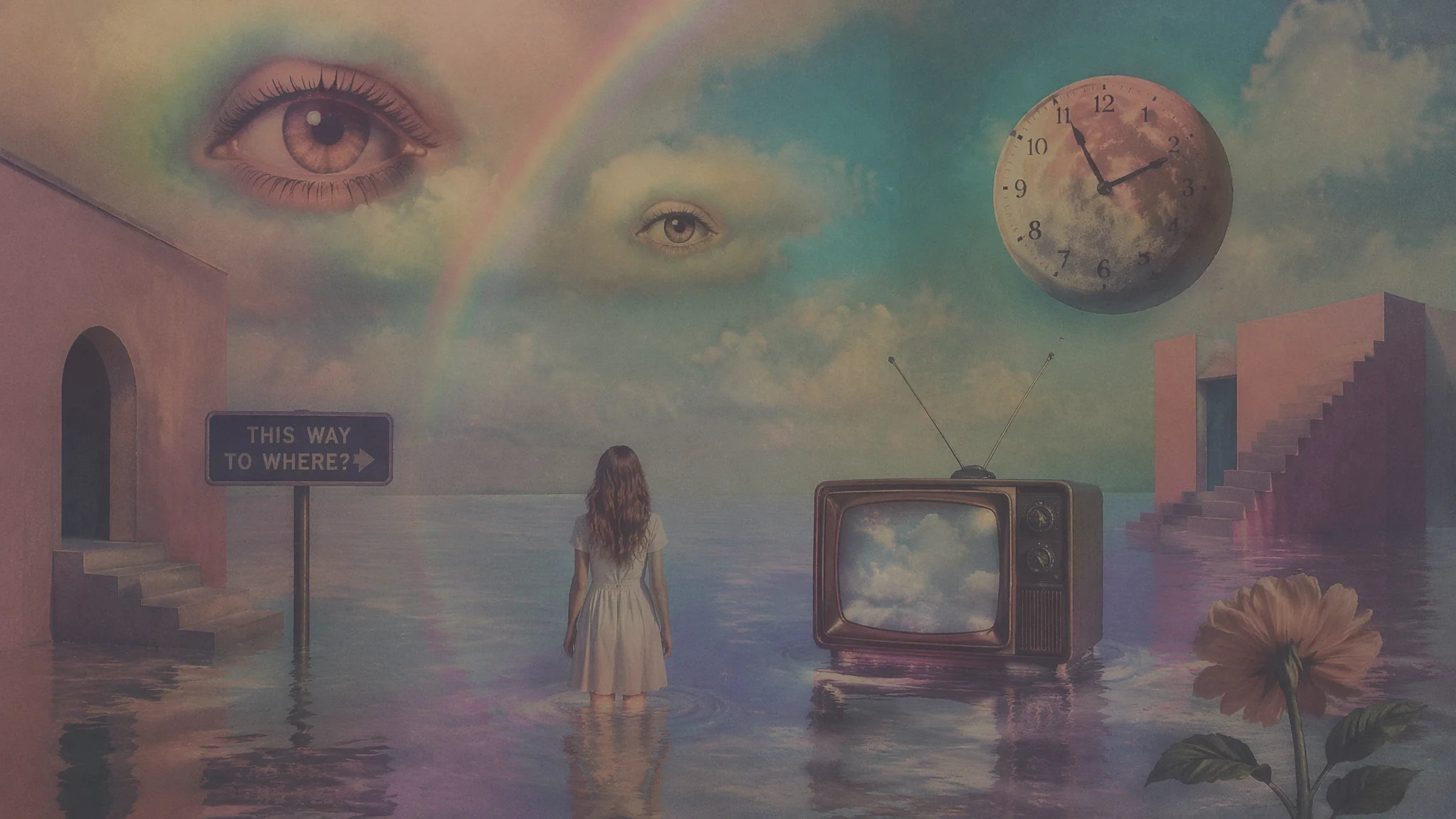 梦核AI绘画怎么画？梦幻怀旧美学的提示词