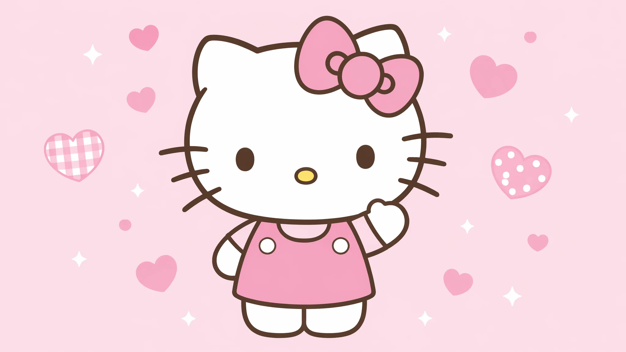AI绘画Kitty猫怎么画？可爱IP角色的提示词法