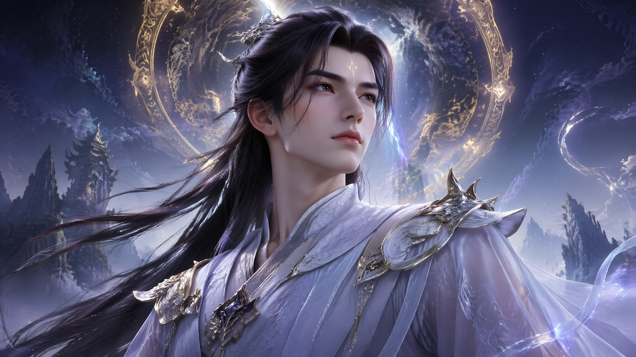 石昊AI绘画怎么画？完美世界角色的提示词