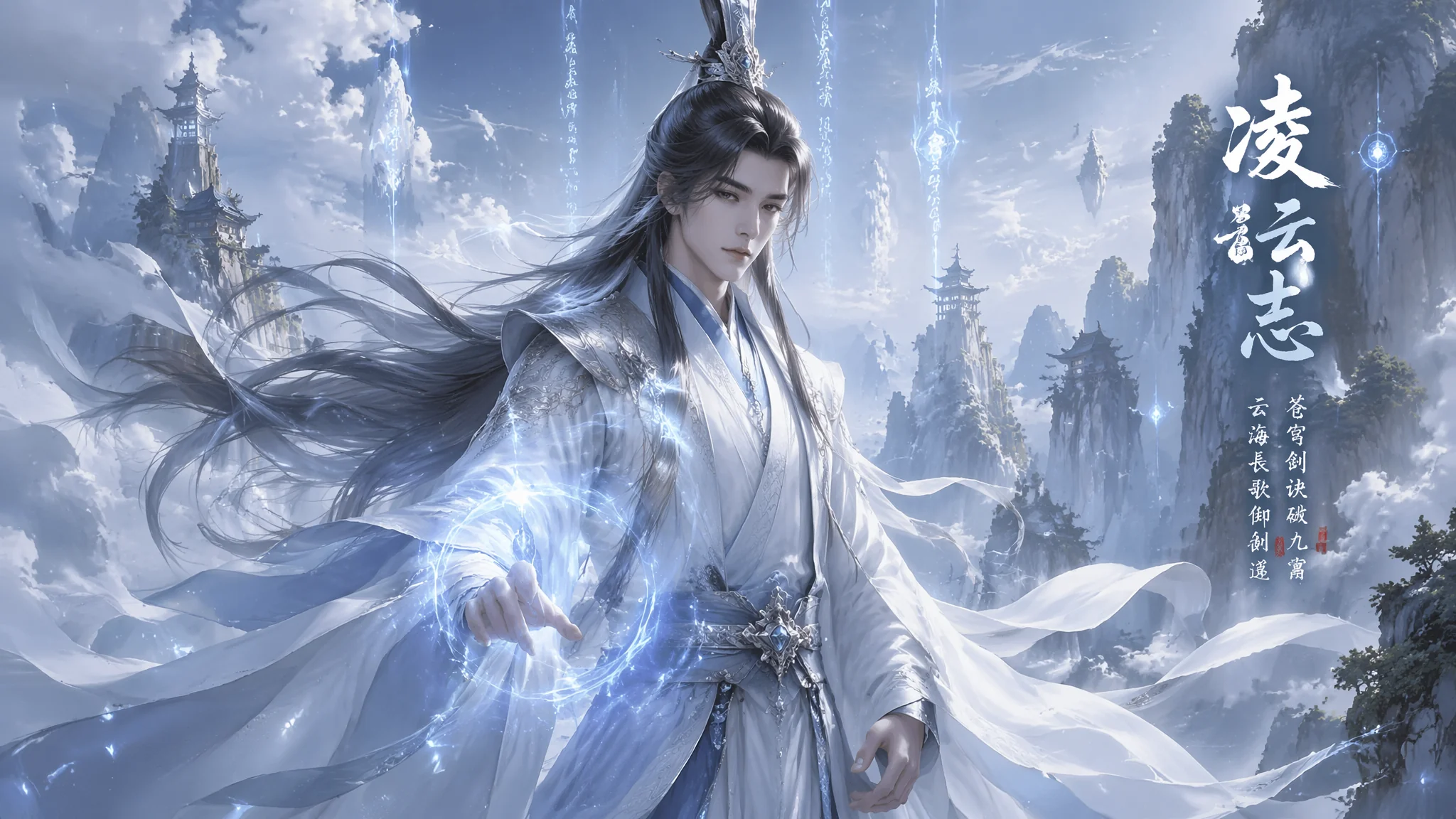 瑶年限AI绘画怎么画？仙侠角色的提示词法