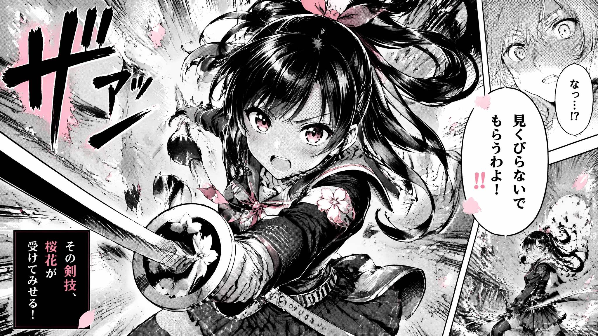 AI绘画漫画女怎么画？日漫风少女提示词