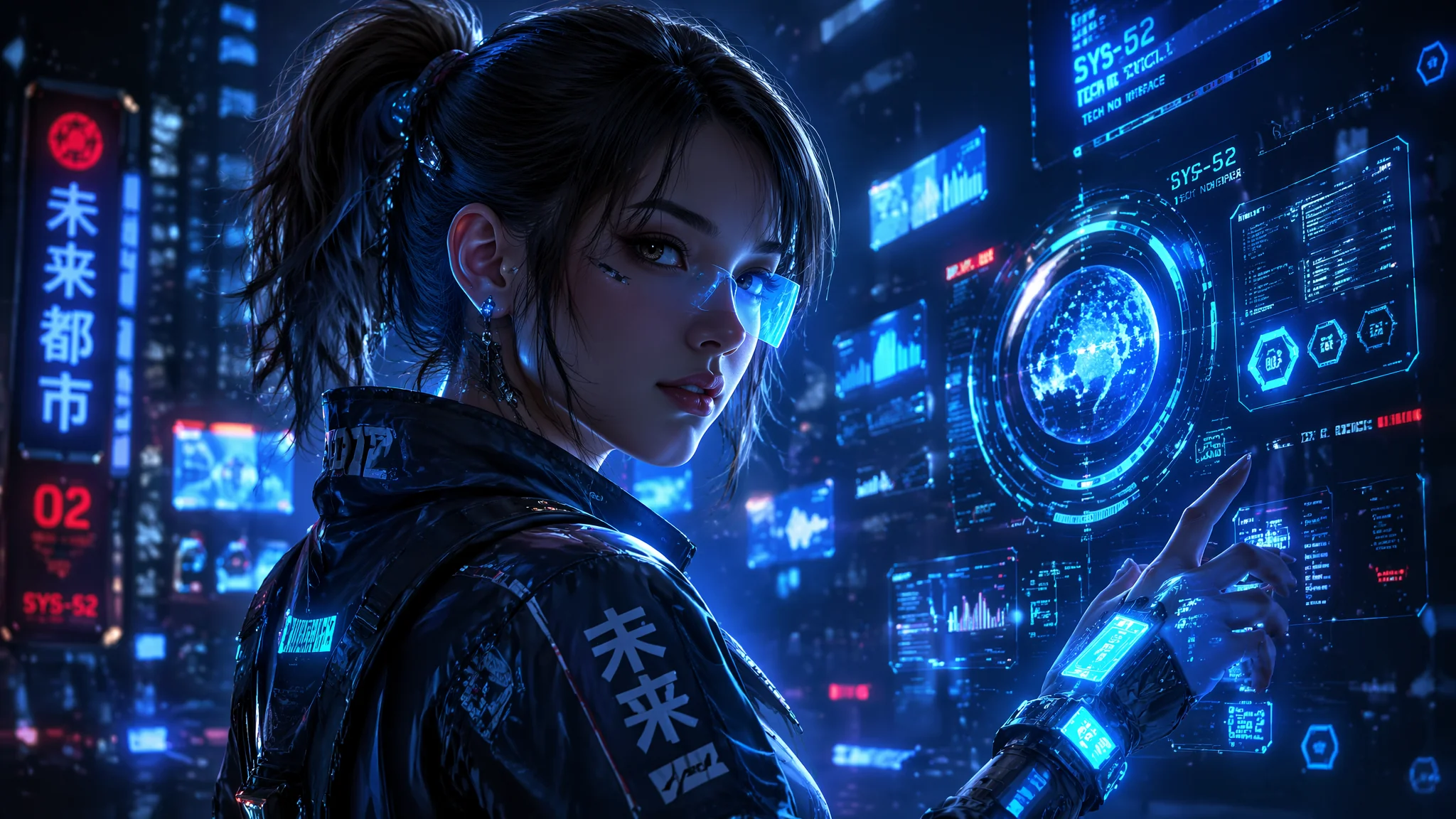 AI绘画科技人物怎么画？科技感角色提示词