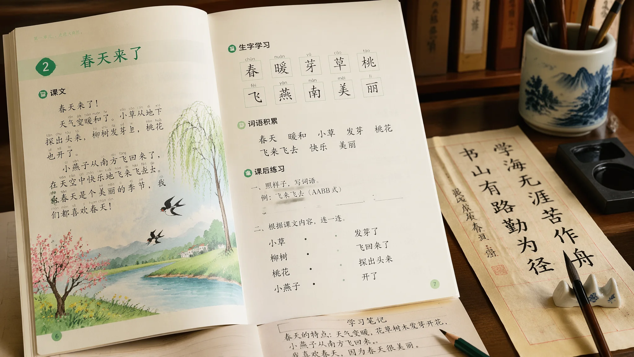 AI绘画融入语文教学的创意实践