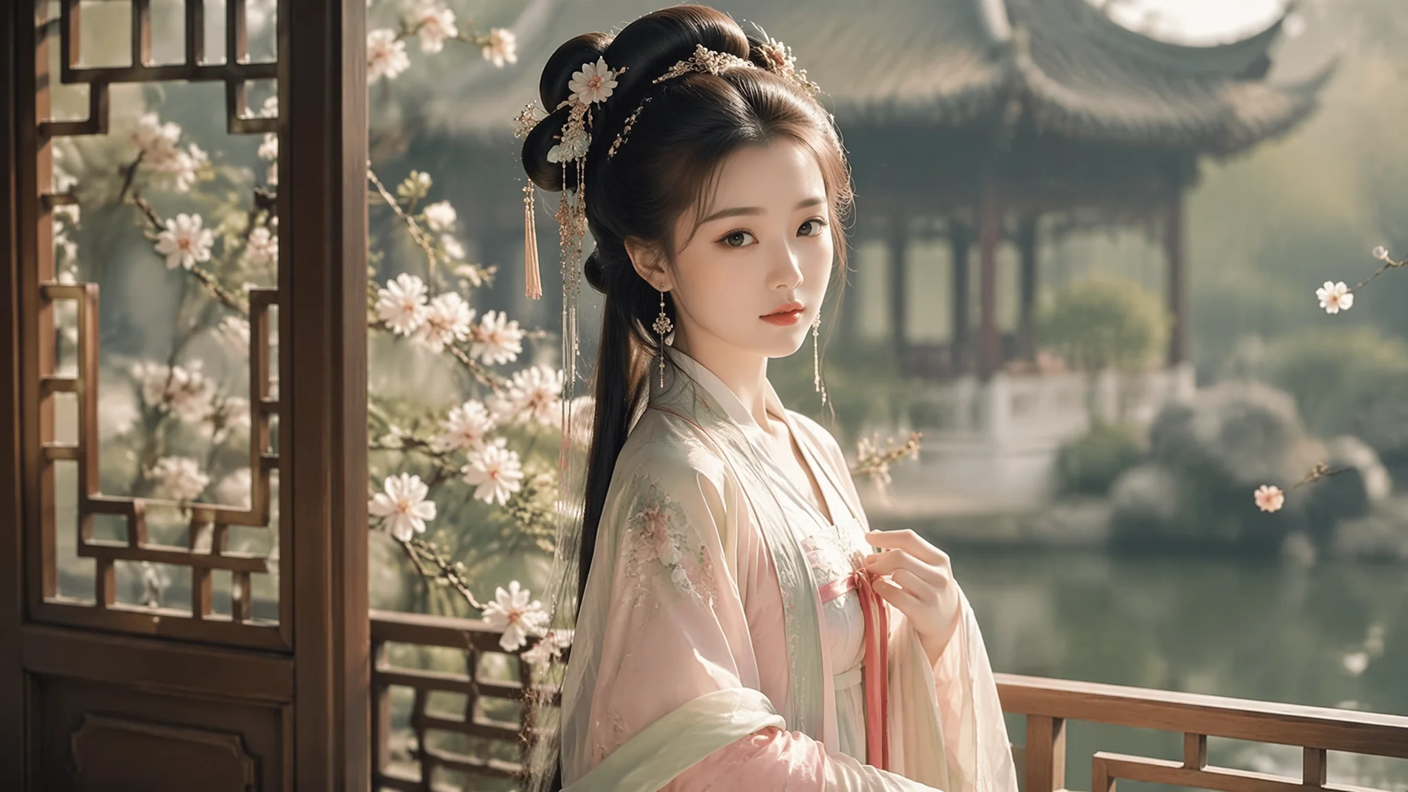 古风美人AI绘画创作教程