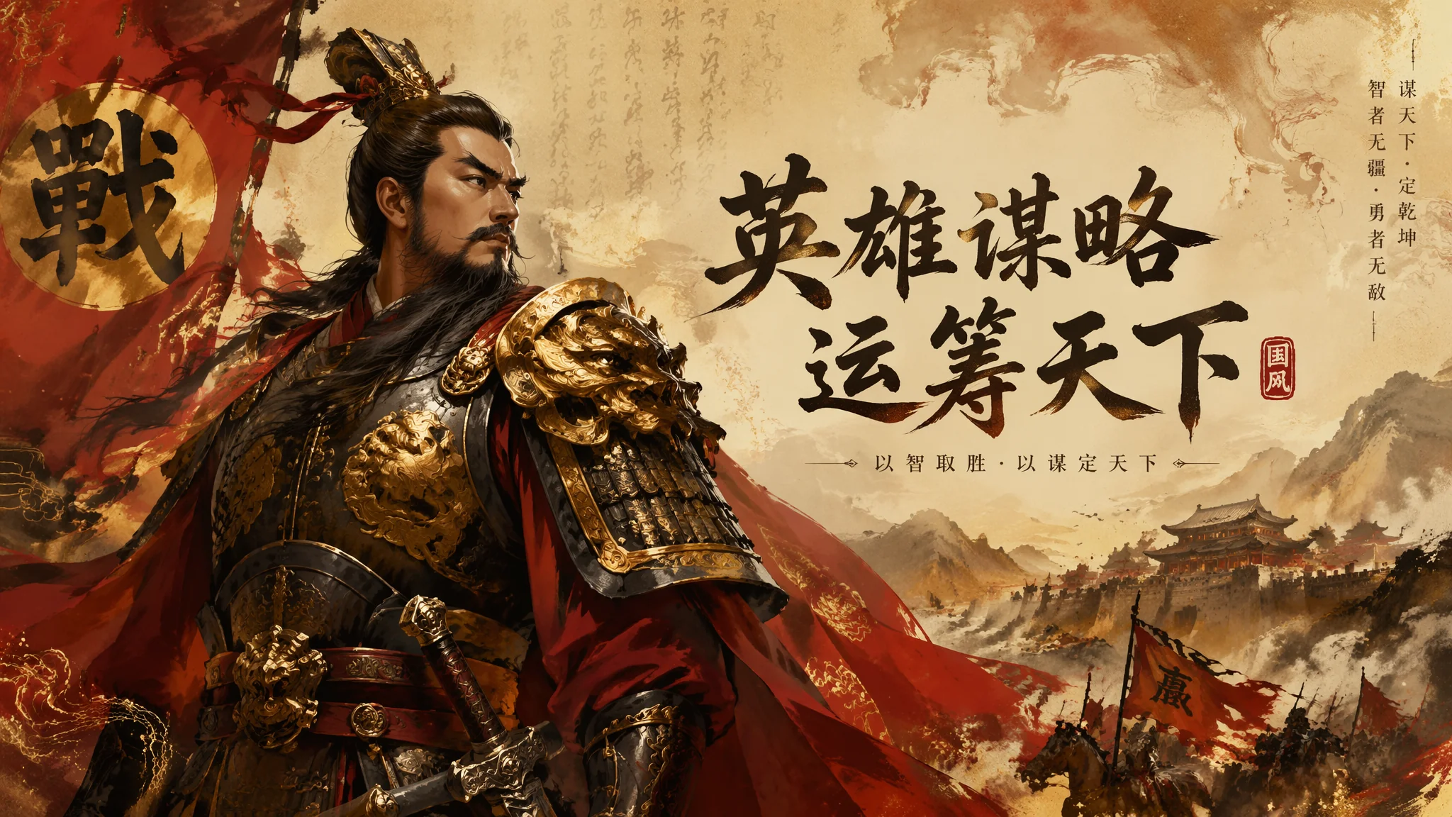 AI绘画中国武士：国风武将出图技巧