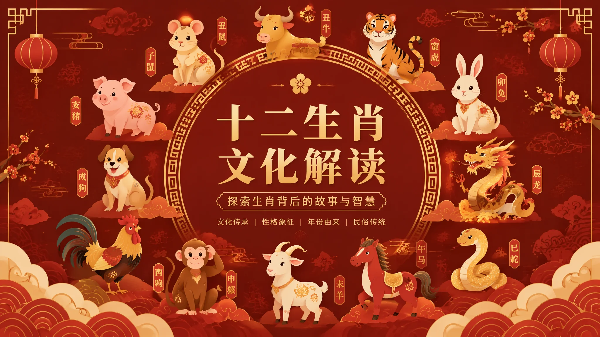 瑶AI绘画免年：生肖主题角色出图