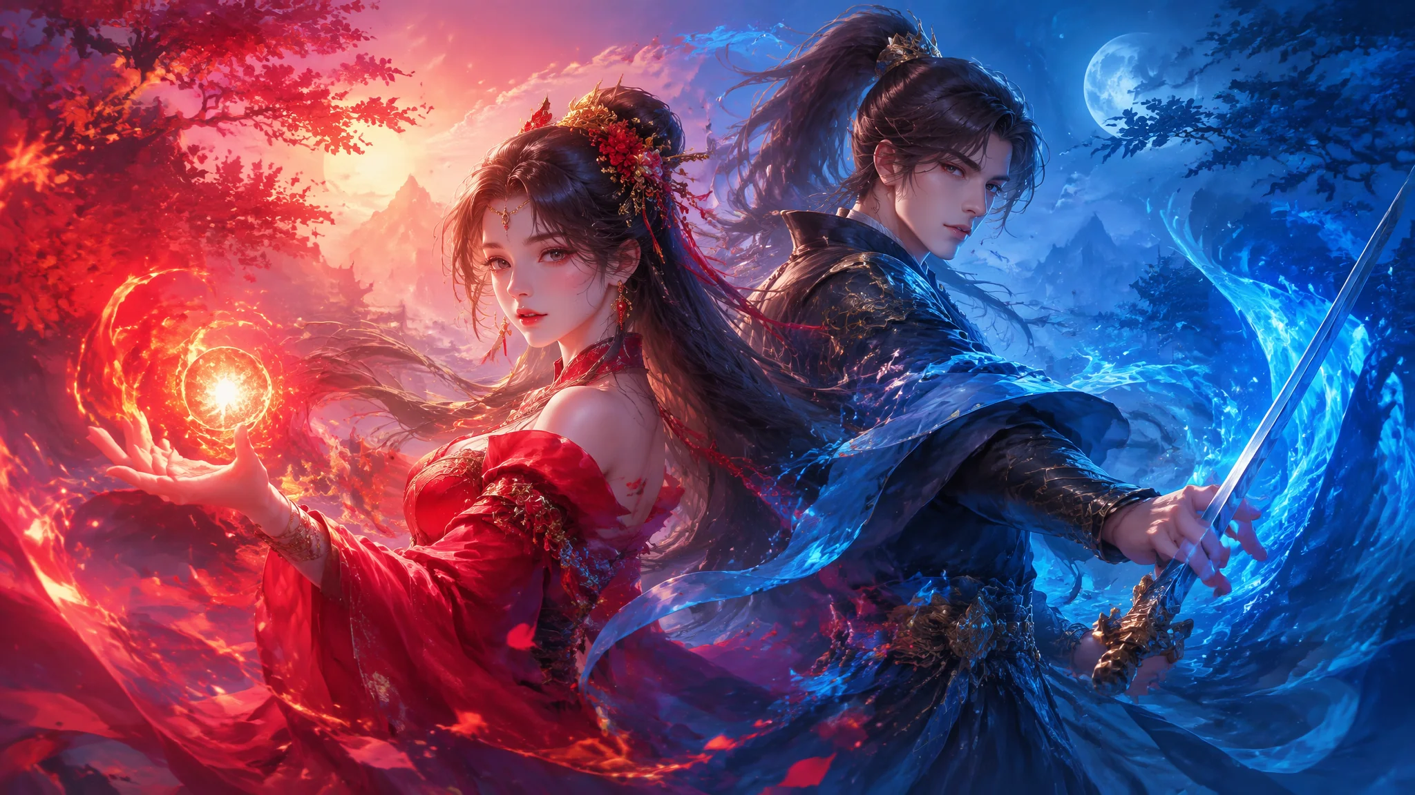 AI绘画肌肉小姐姐怎么画？女性力量感的线条