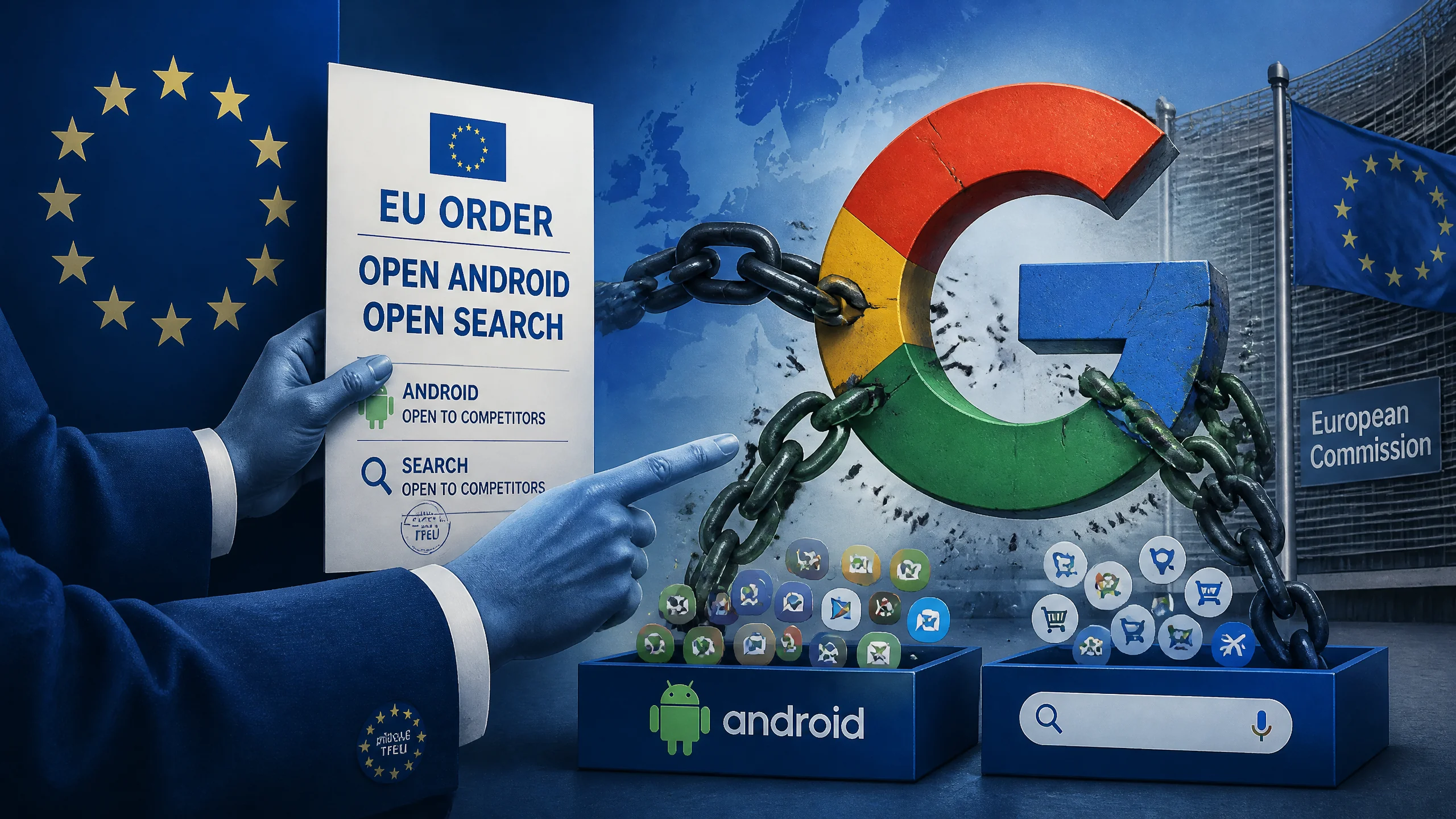 欧盟命令谷歌开放Android和搜索：互操作性新规冲击多大