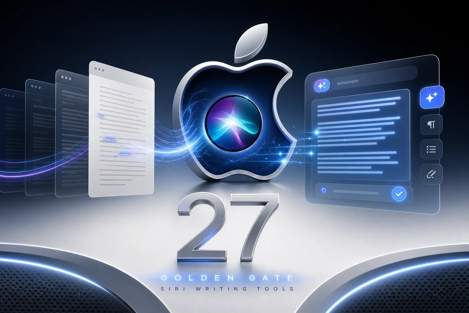 macOS 27隐藏功能曝光：Siri写作工具改写校对一应俱全