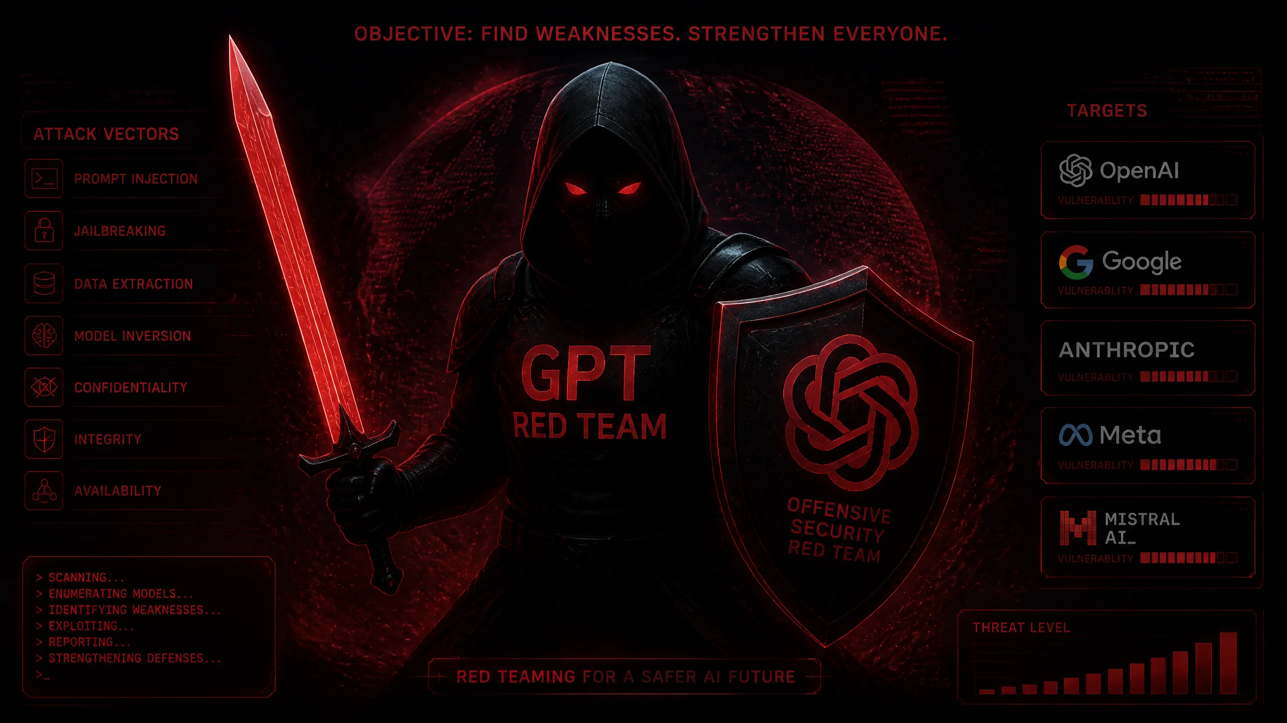 OpenAI的GPT-Red几乎能攻破所有大模型：红队到底有多猛