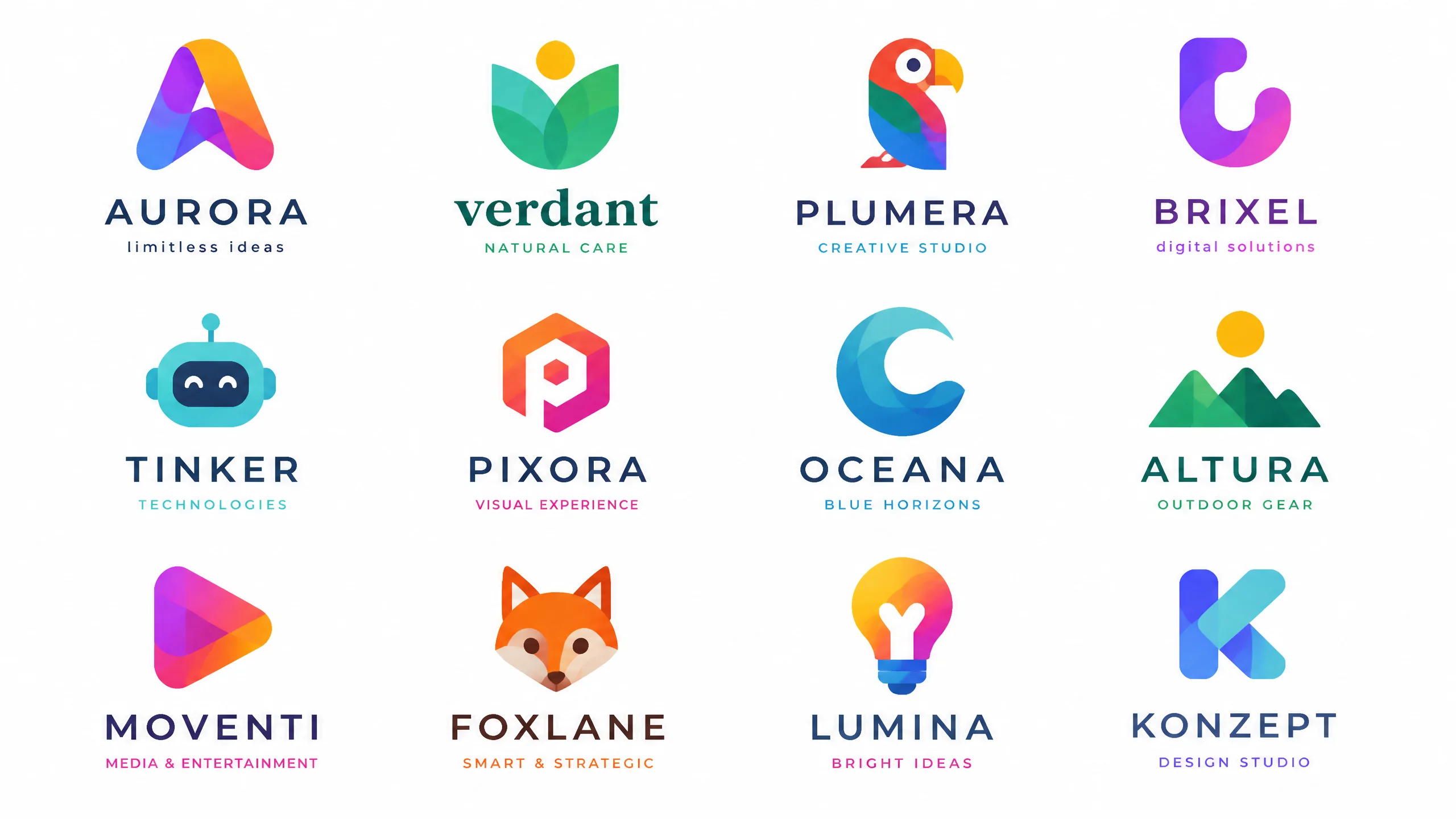 Looka vs Brandmark vs Recraft：AI做Logo工具对比