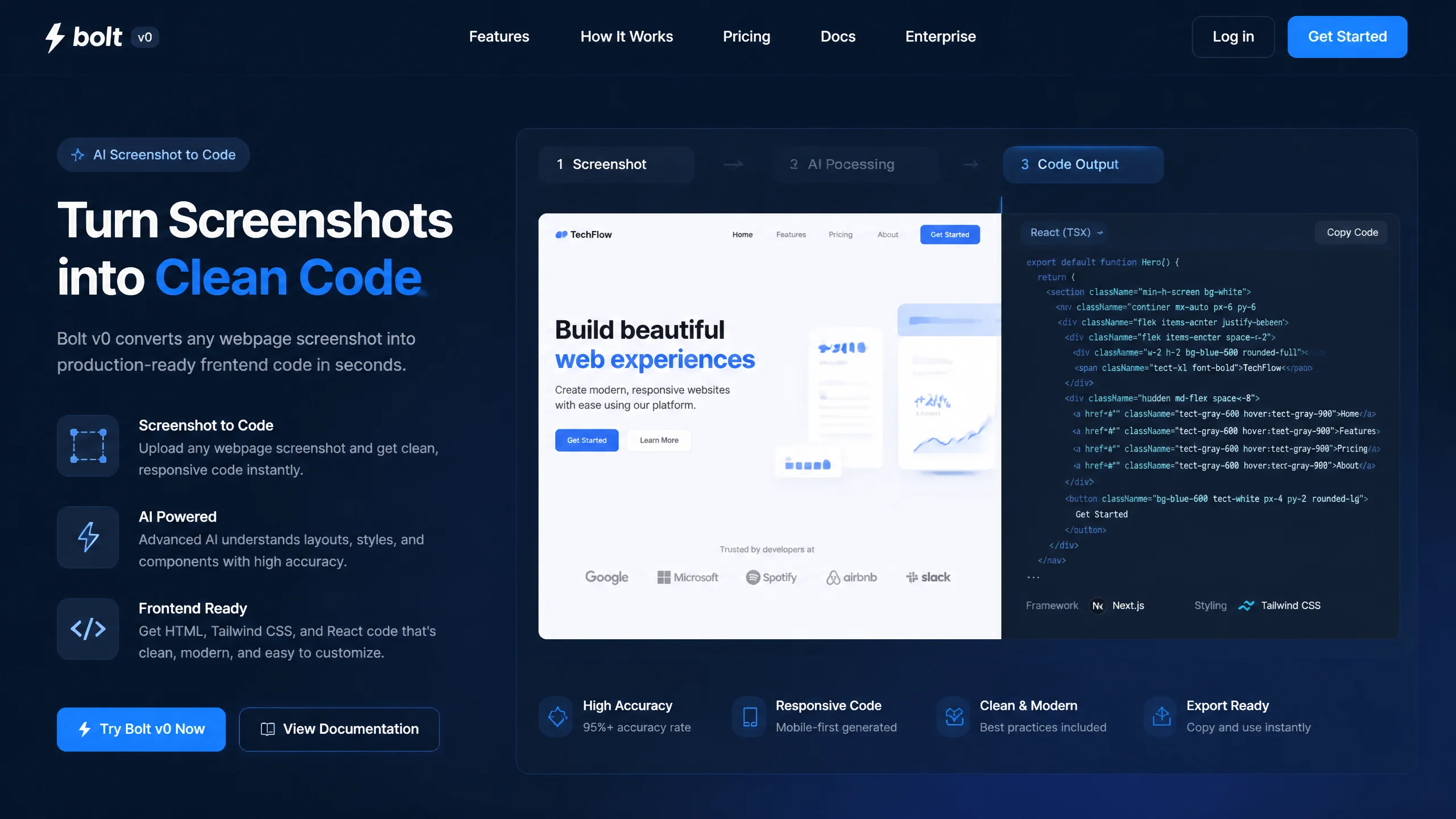 v0 vs Bolt vs Screenshot-to-Code：AI生成前端页面实测