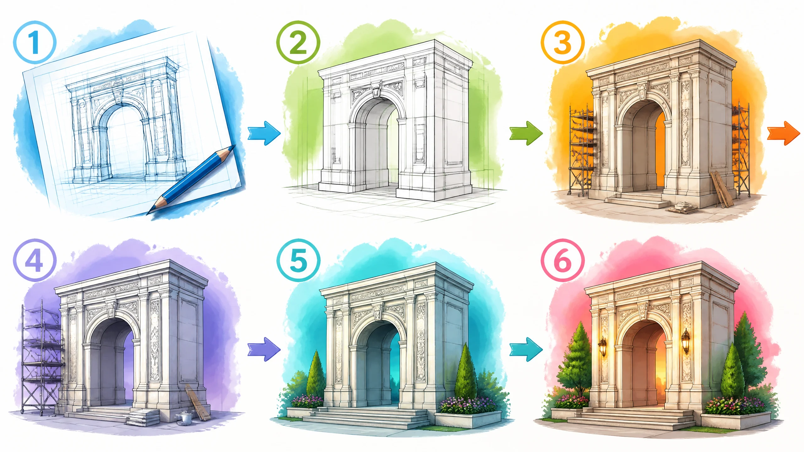 AI绘画在建筑行业怎么用？建筑效果图出图